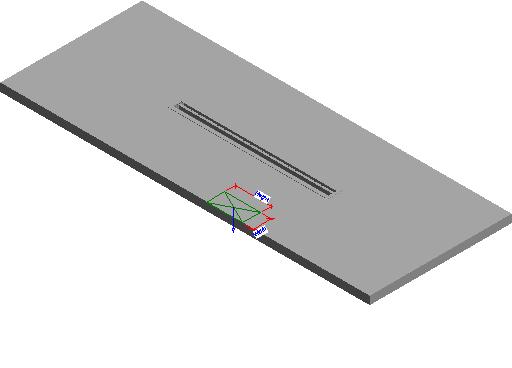 Diffuser Supply Linear Slot TL XX21 Rect Inlet Face Based revit family free download