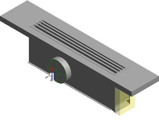 Diffuser Supply Linear Slot TL XX41 Face Based revit family free download