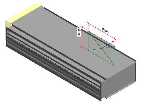 Diffuser Supply Linear Slot TL XX42 Rect Inlet revit family free download