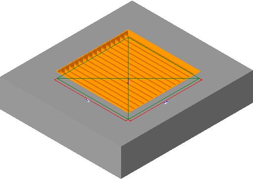 Louver Channel Frame Rectangular Hurricane revit family free download