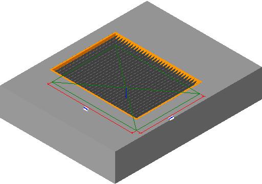 Louver Channel Frame Wind Driven Rain Hurricane revit family free download