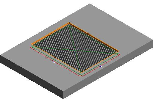 Louver Flanged Frame Wind Driven Rain revit family free download