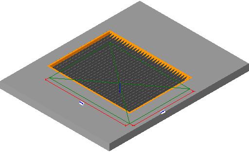 Louver Flanged Frame Wind Driven Rain Hurricane revit family free download