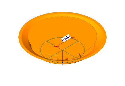 Supply Diffuser Hosted Round revit family free download