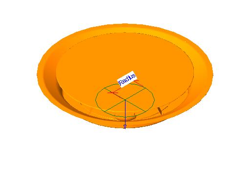 Supply Diffuser Non Hosted Round revit family free download