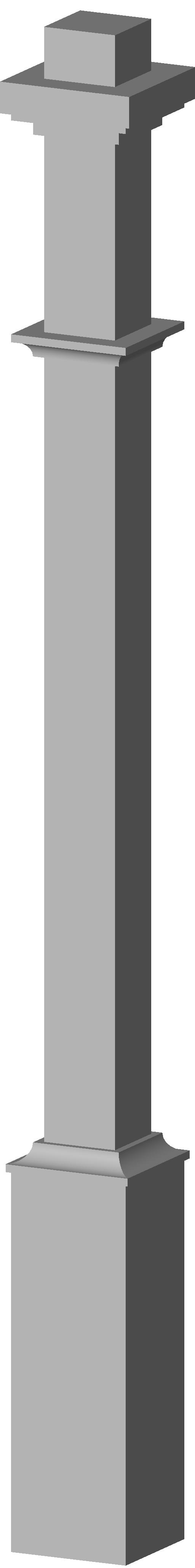 M Post Newel revit family free download
