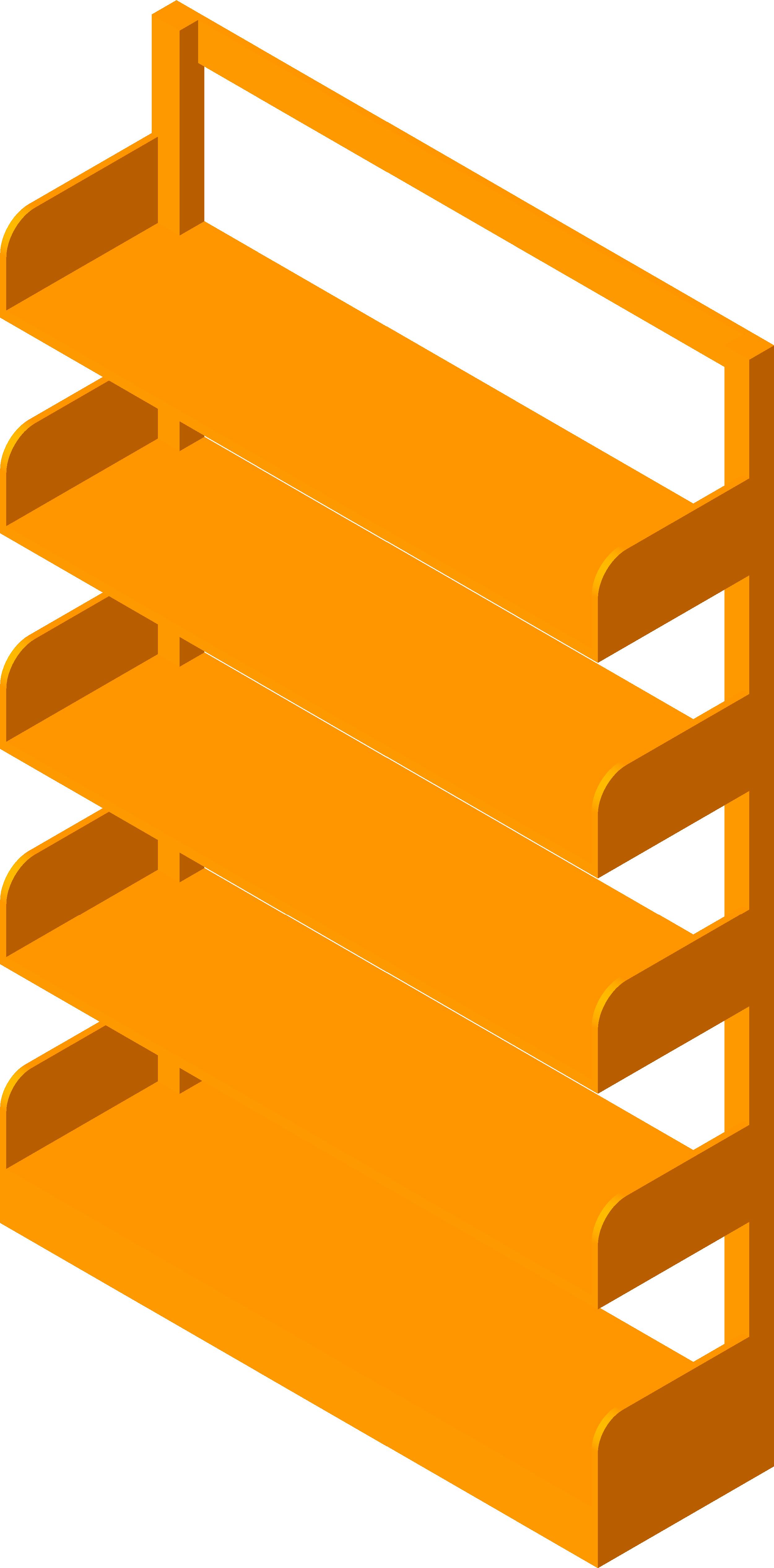 Book Stack 5 level revit family free download