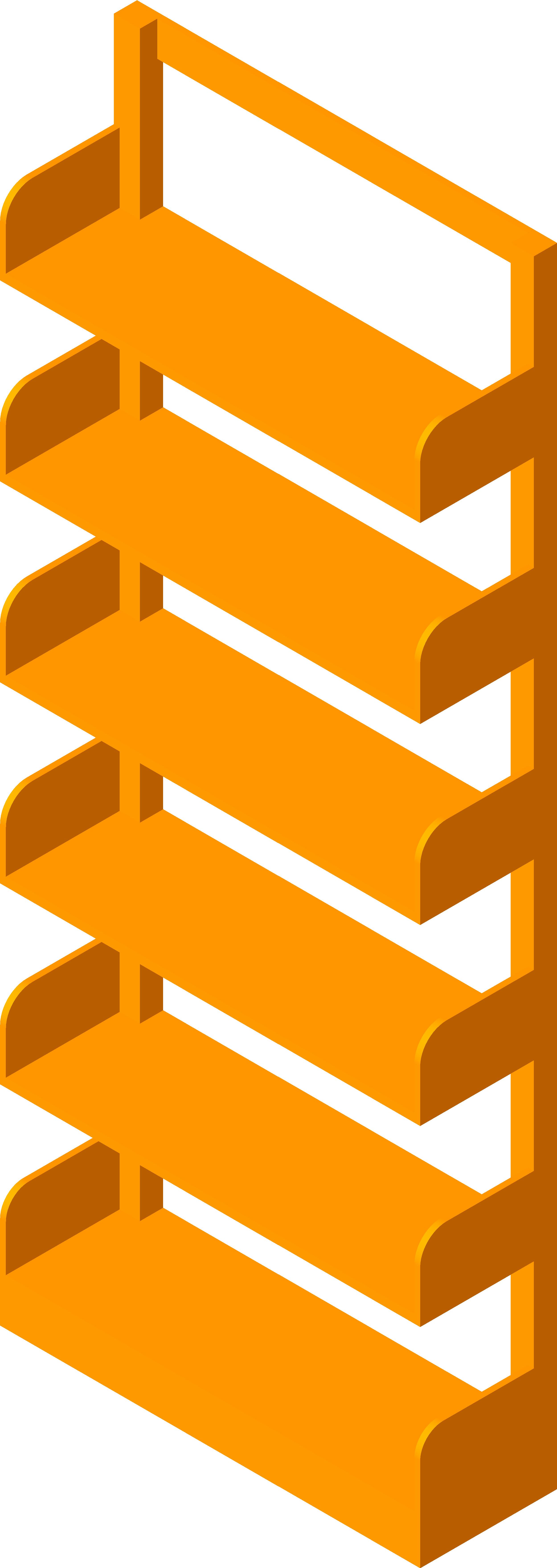 Book Stack 6 level revit family free download