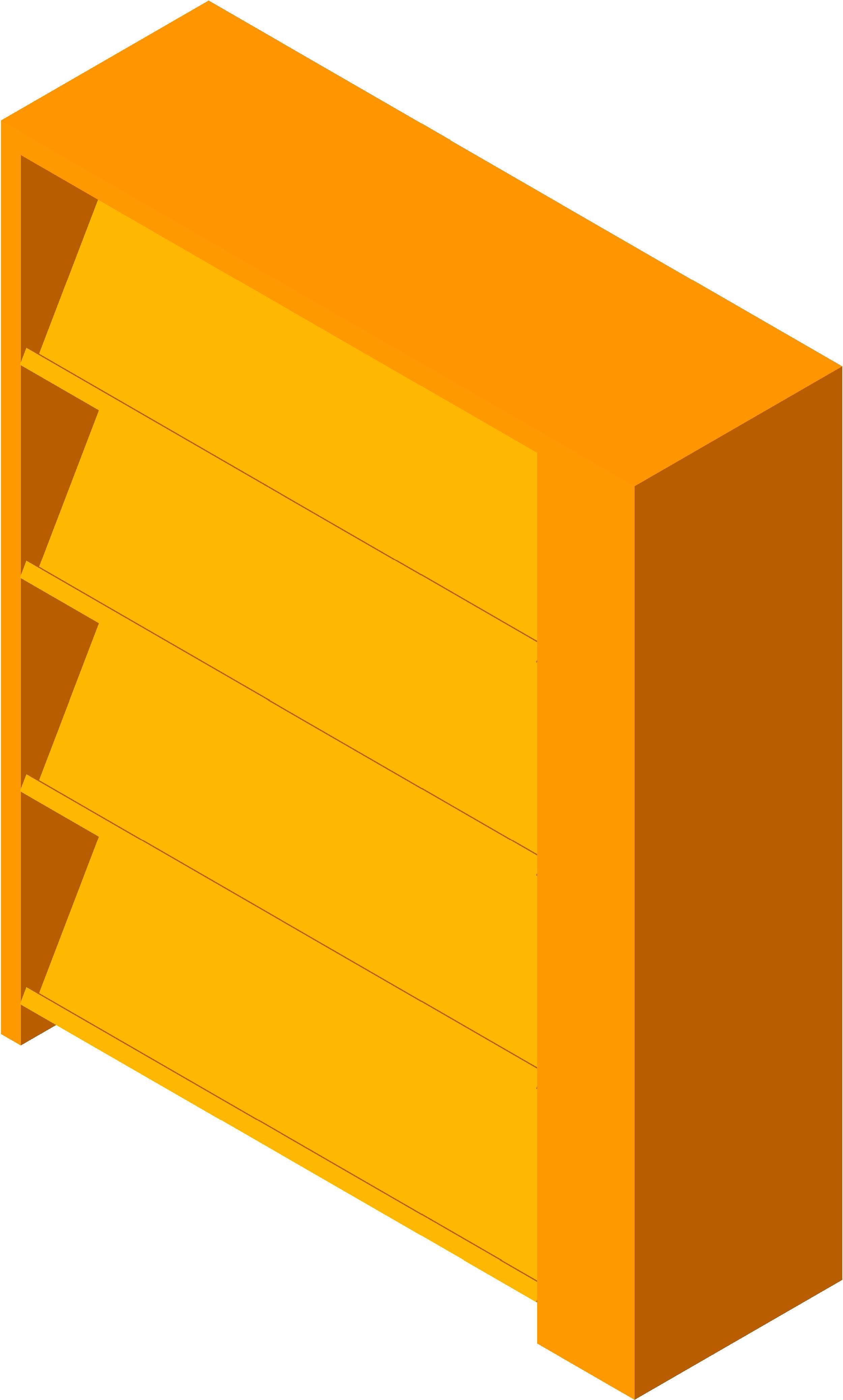 Magazine Rack 4 shelf revit family free download