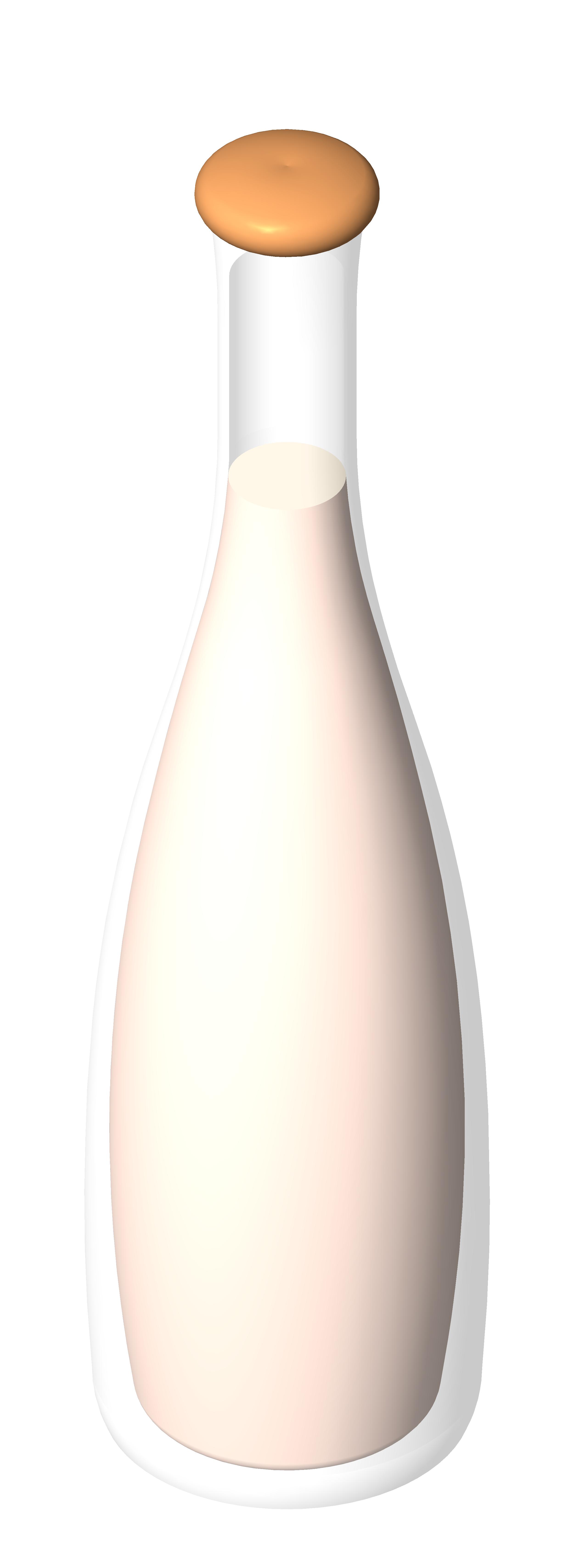 Champagne Bottle revit family free download