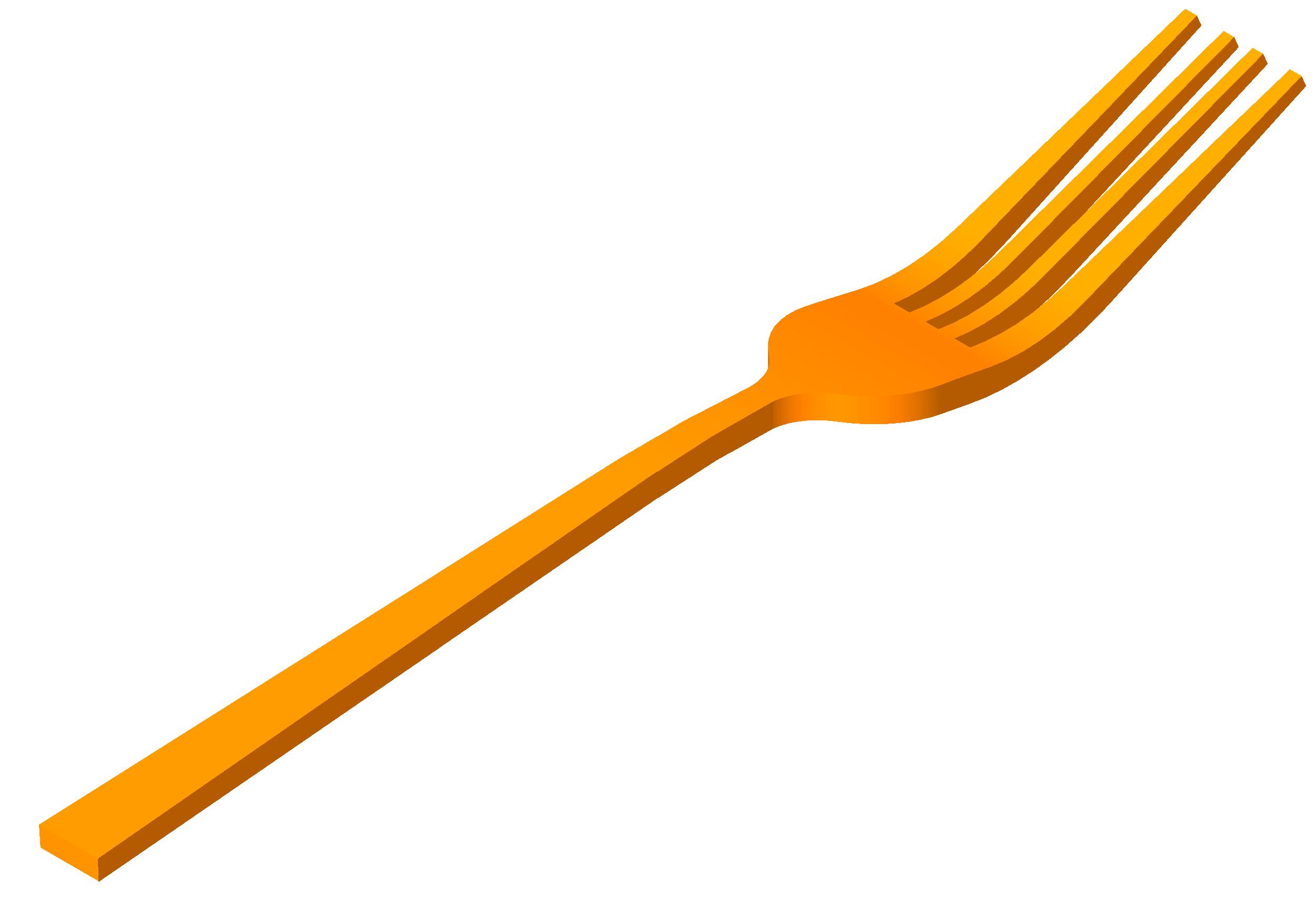 Cutlery Fork revit family free download