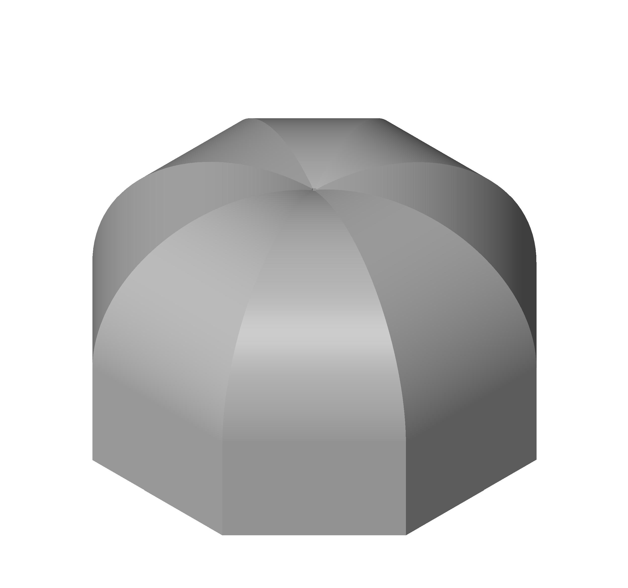 M Octogonal Dome with Cornice revit family free download