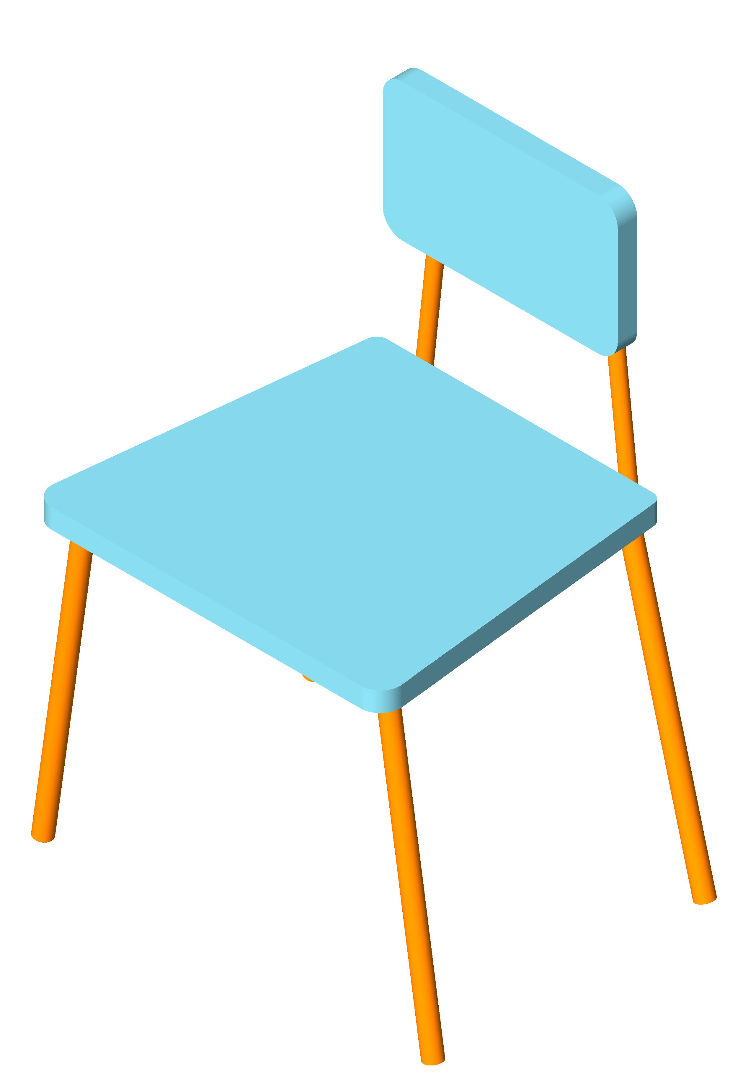 Student Medium Chair revit family free download