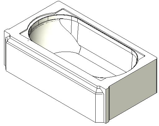 Bathtub 3 revit family free download