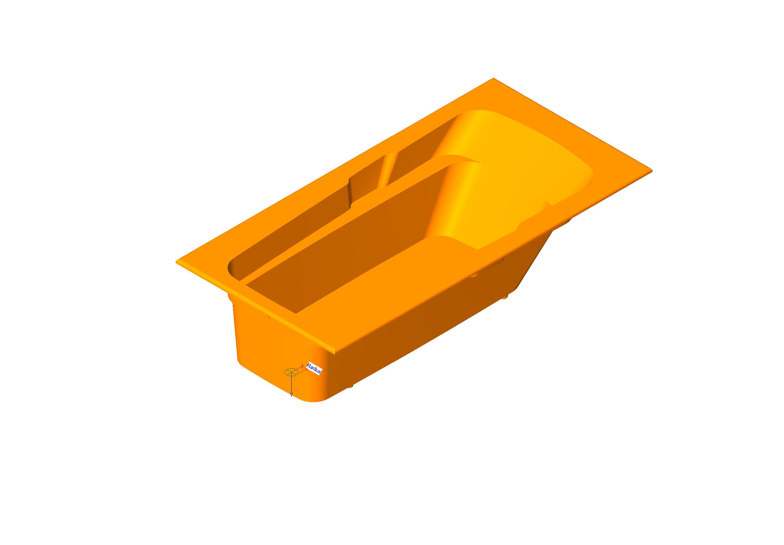 Bathtub Commercial 6 revit family free download