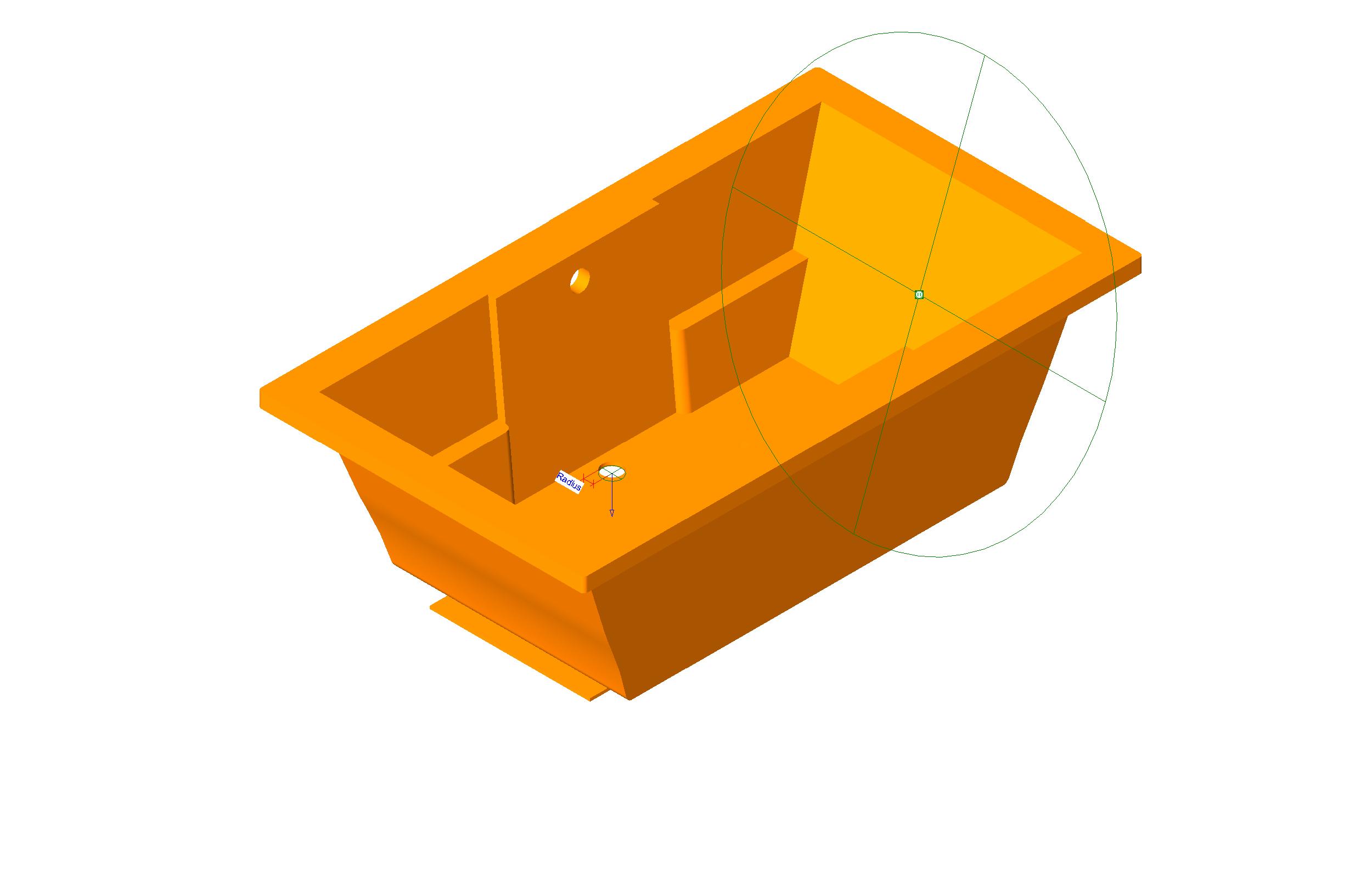 Bathtub Traditional Carrollton 2 revit family free download