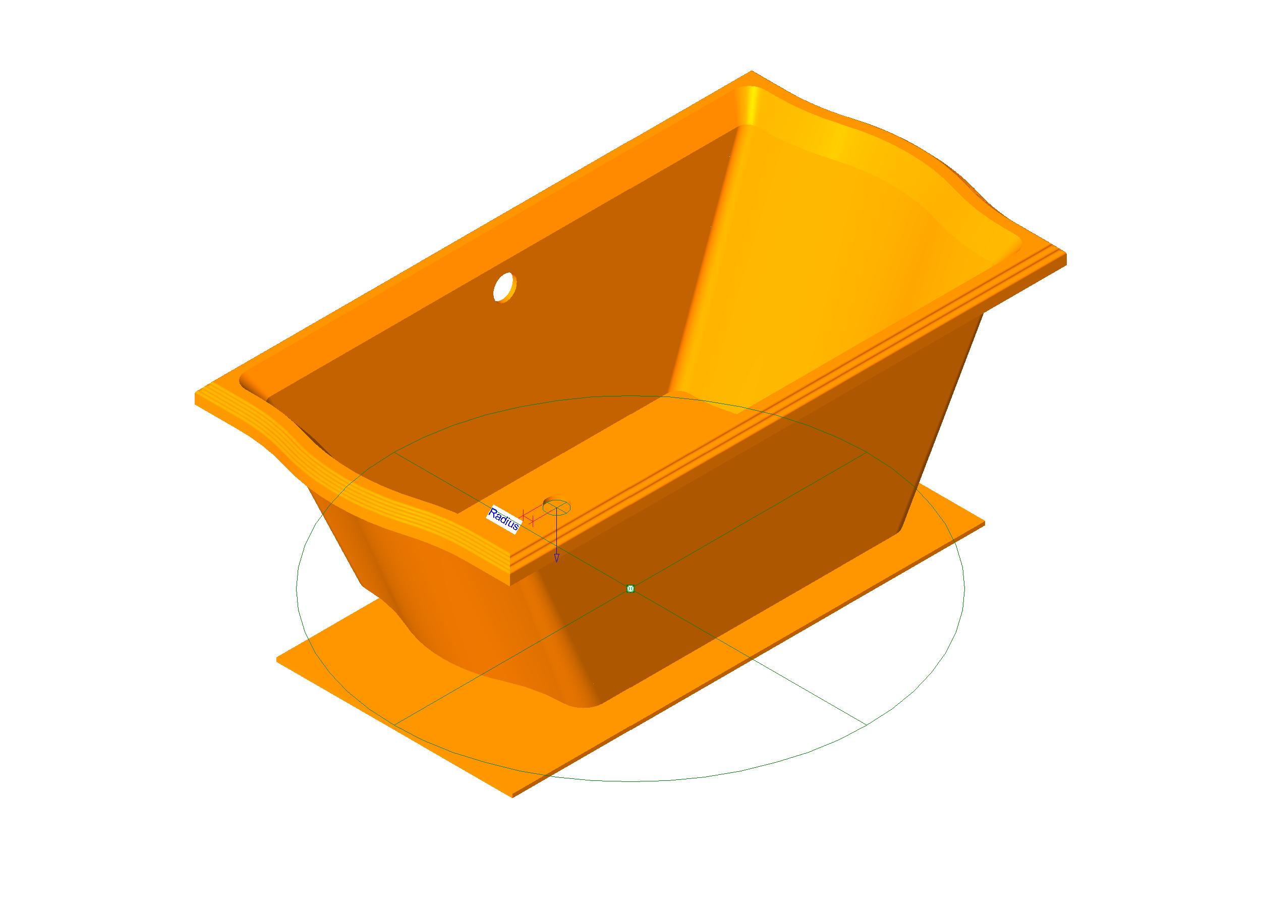 Bathtub Traditional Clayton revit family free download