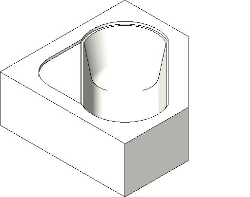 Tub Corner revit family free download