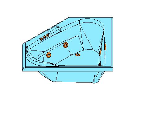 Tub Whirlpool revit family free download
