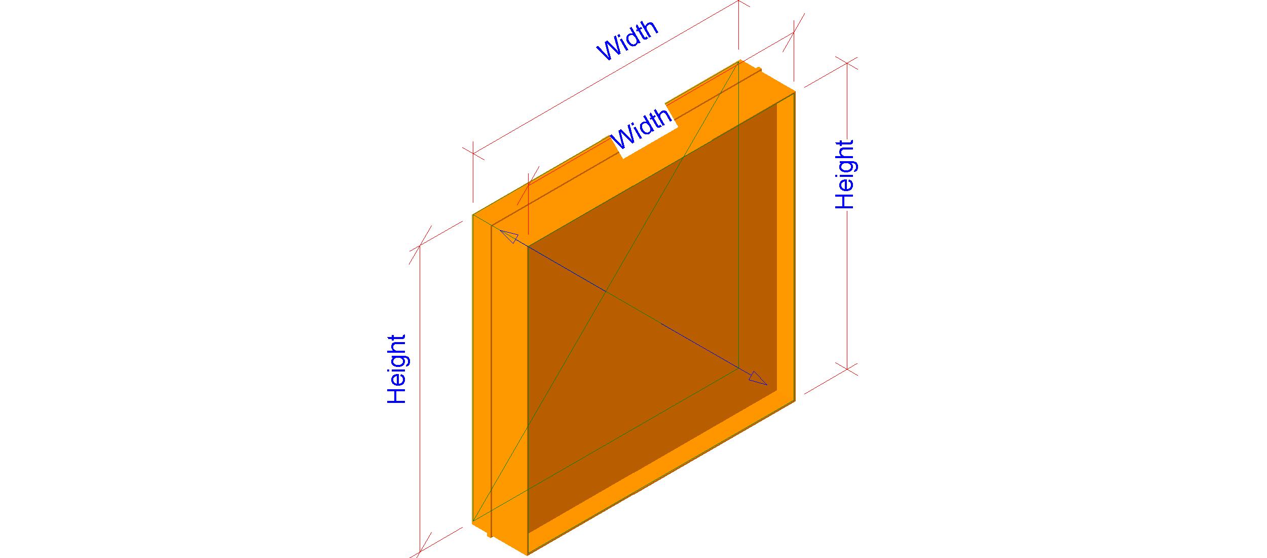 Damper Ceiling Radiation Rectangular Butterfly Blade revit family free download