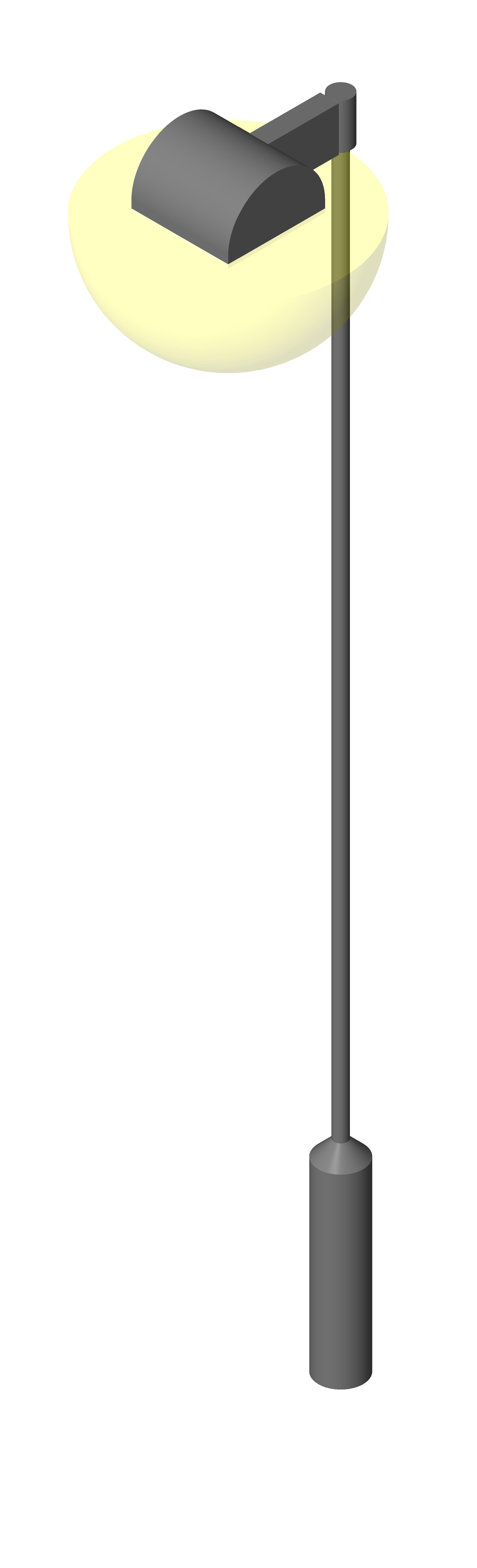 Street Light 4 revit family free download