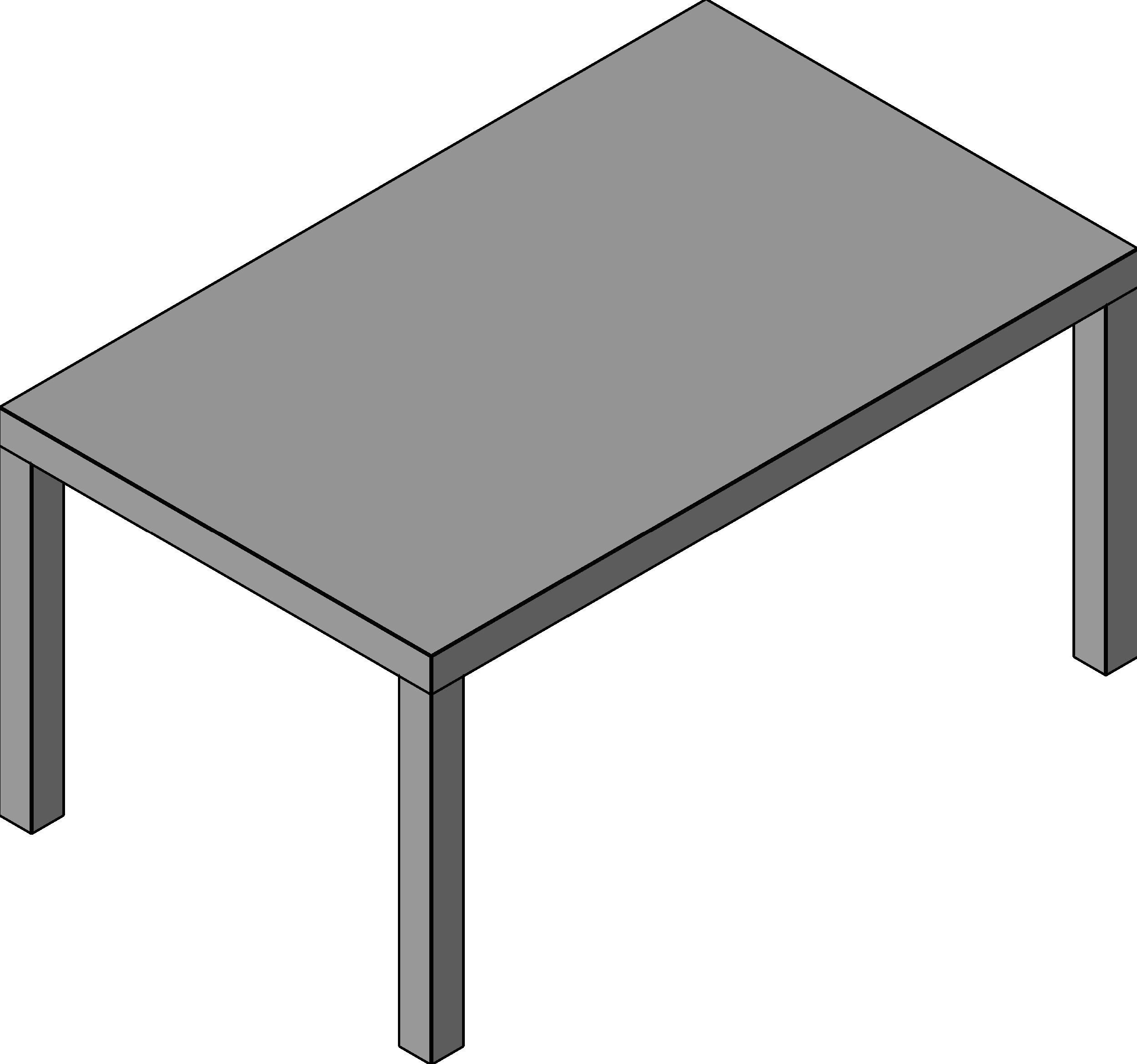Table Coffee revit family free download