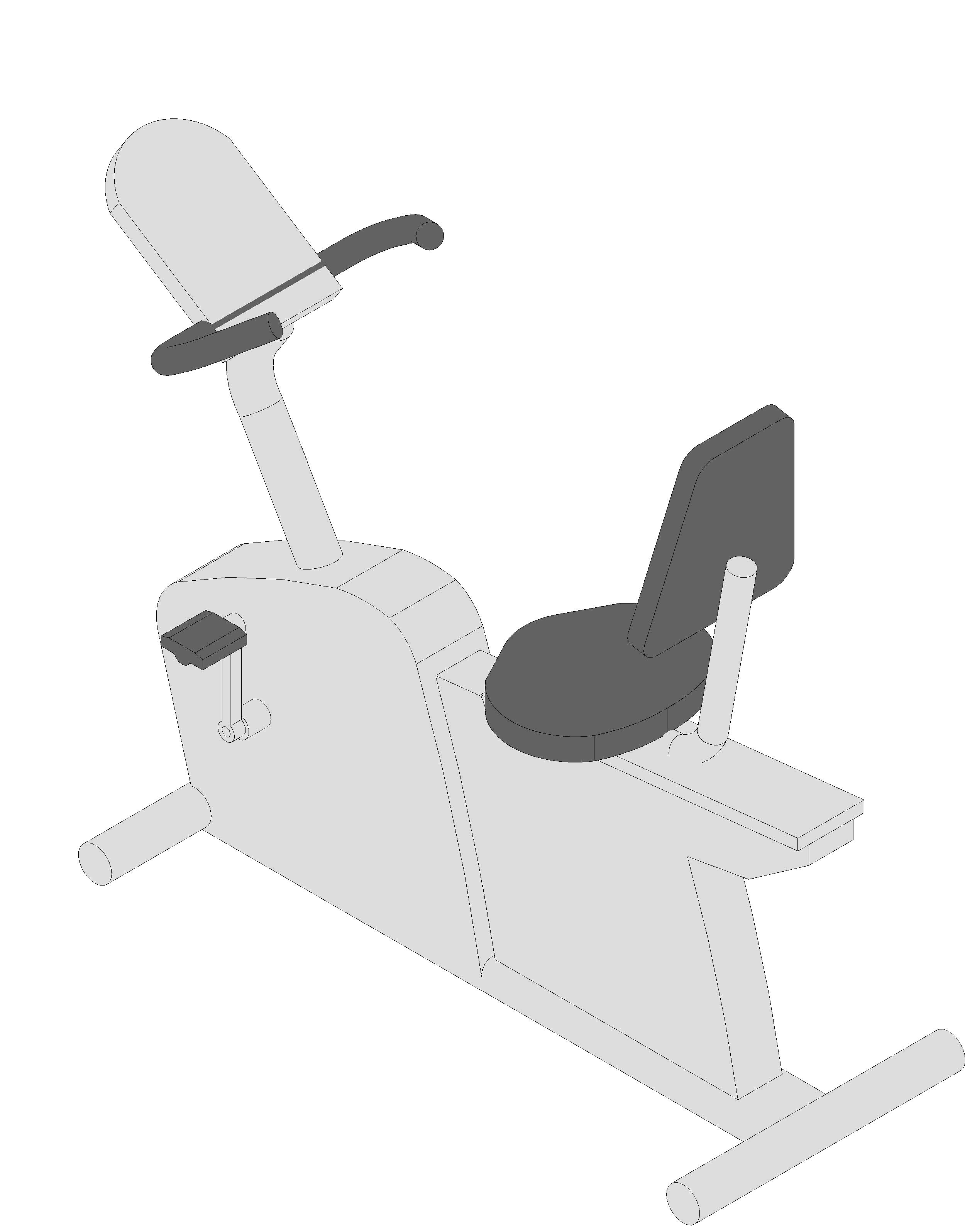 Exercise Bike revit family free download