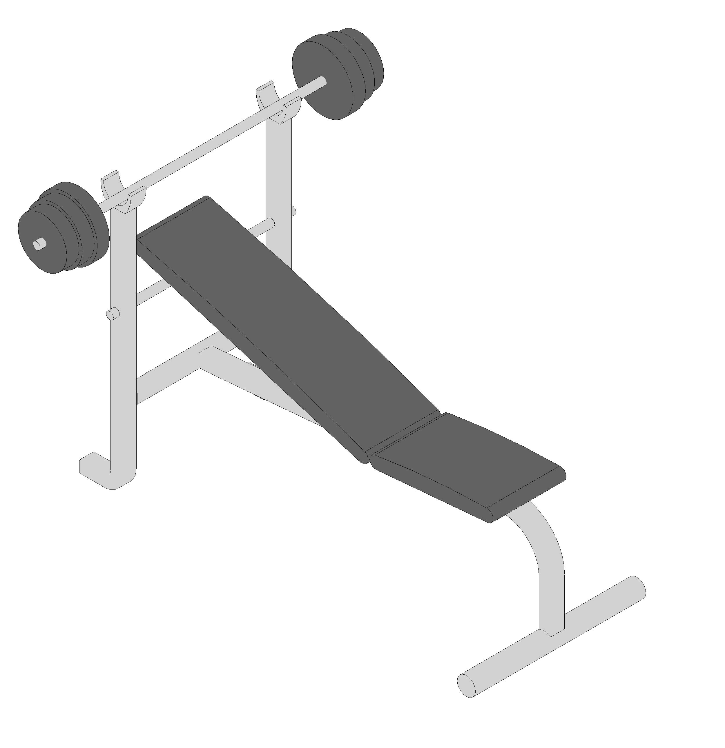 Lifting Bench revit family free download