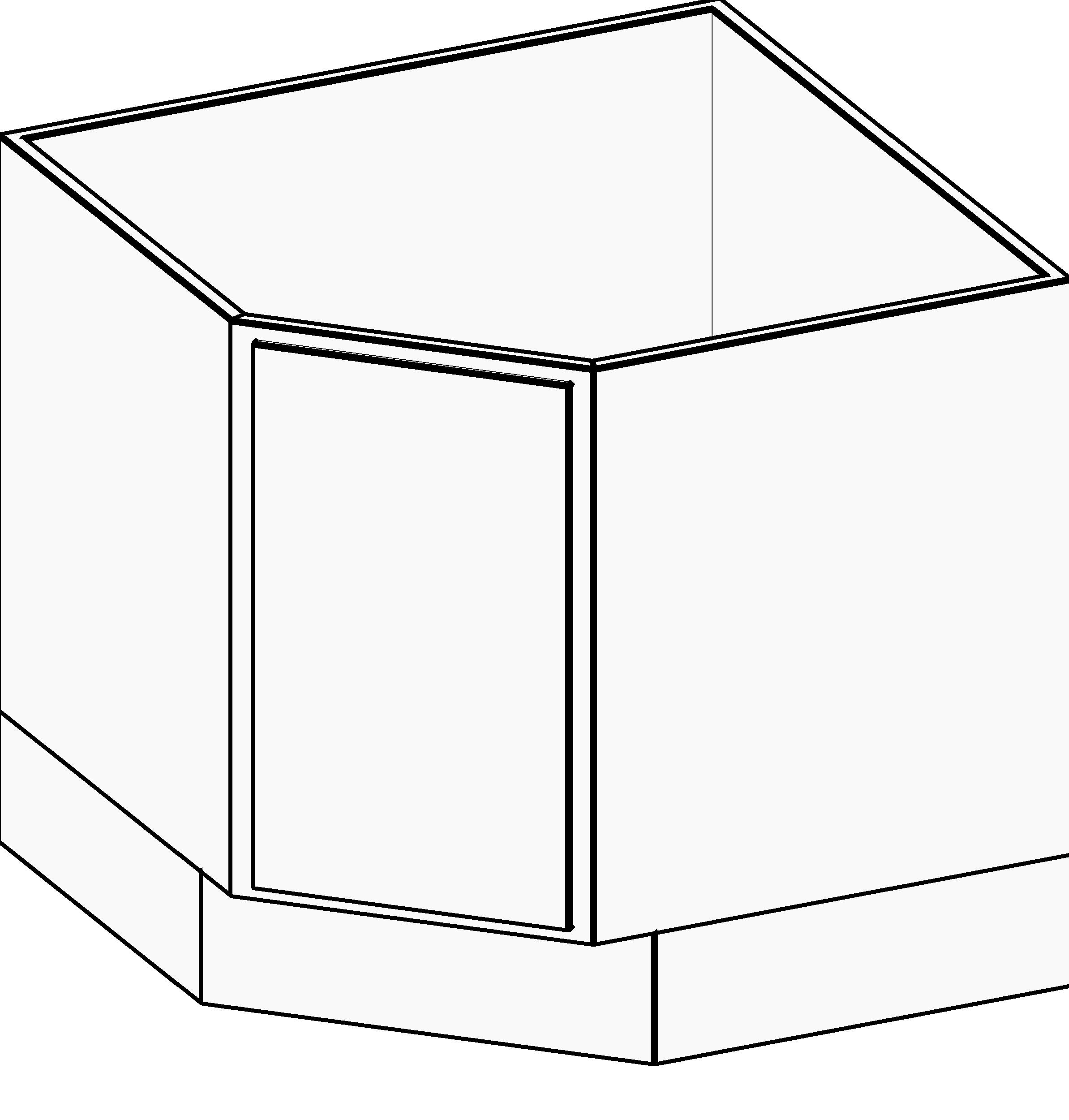 Base Built in Corner revit family free download