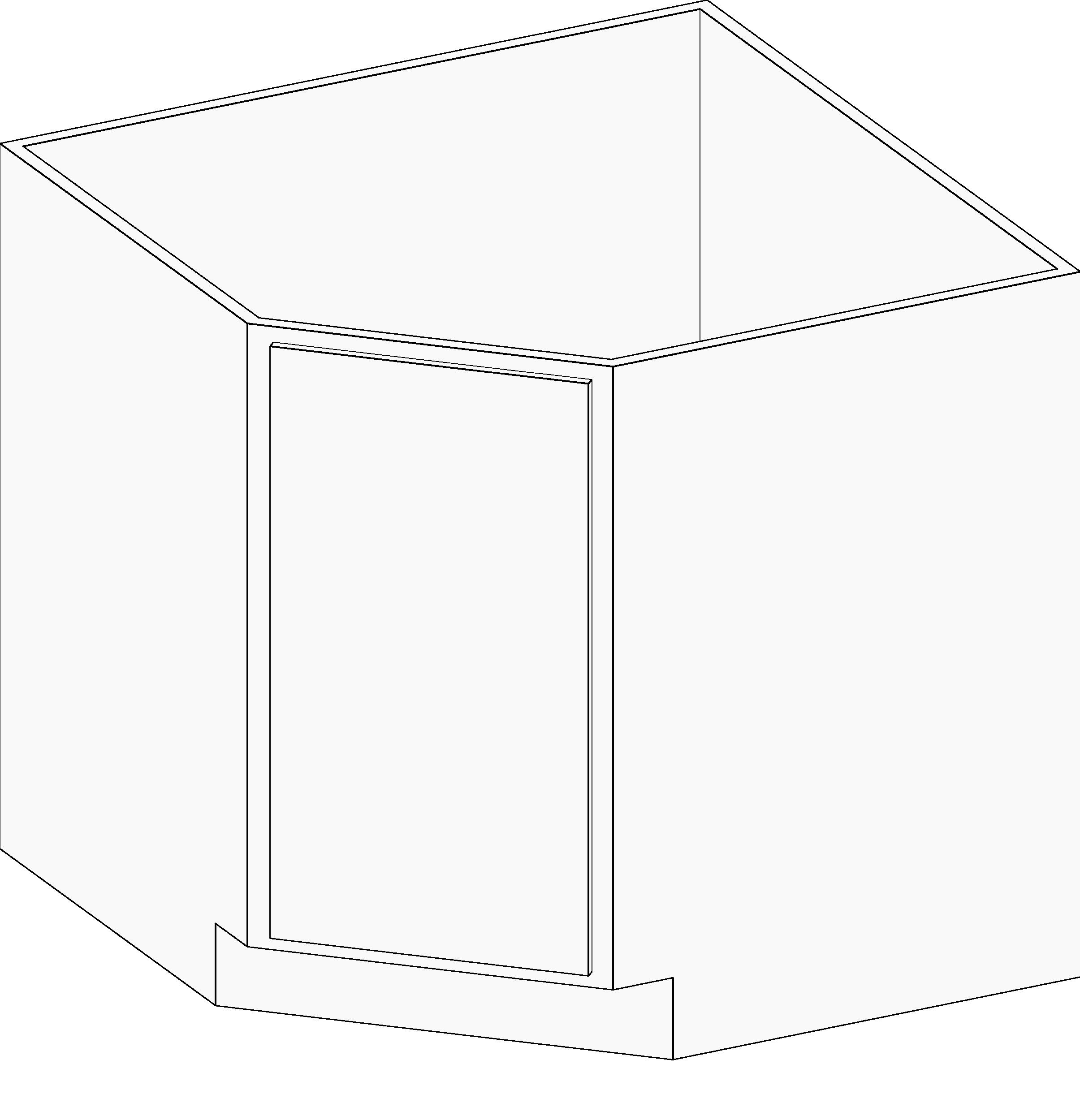 M Base Cabinet Corner Unit Angled revit family free download