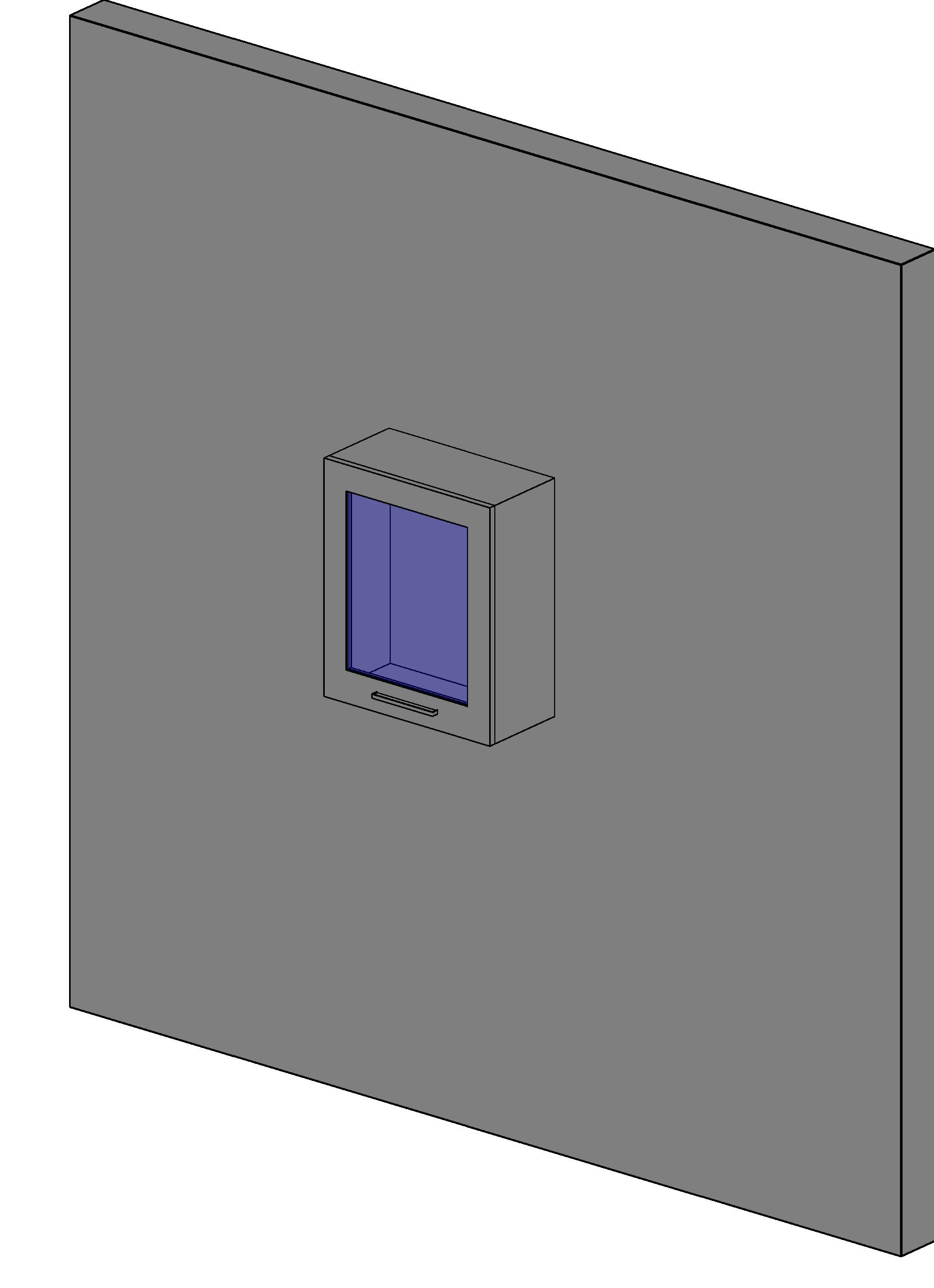 M Wall Unit Door with glass revit family free download