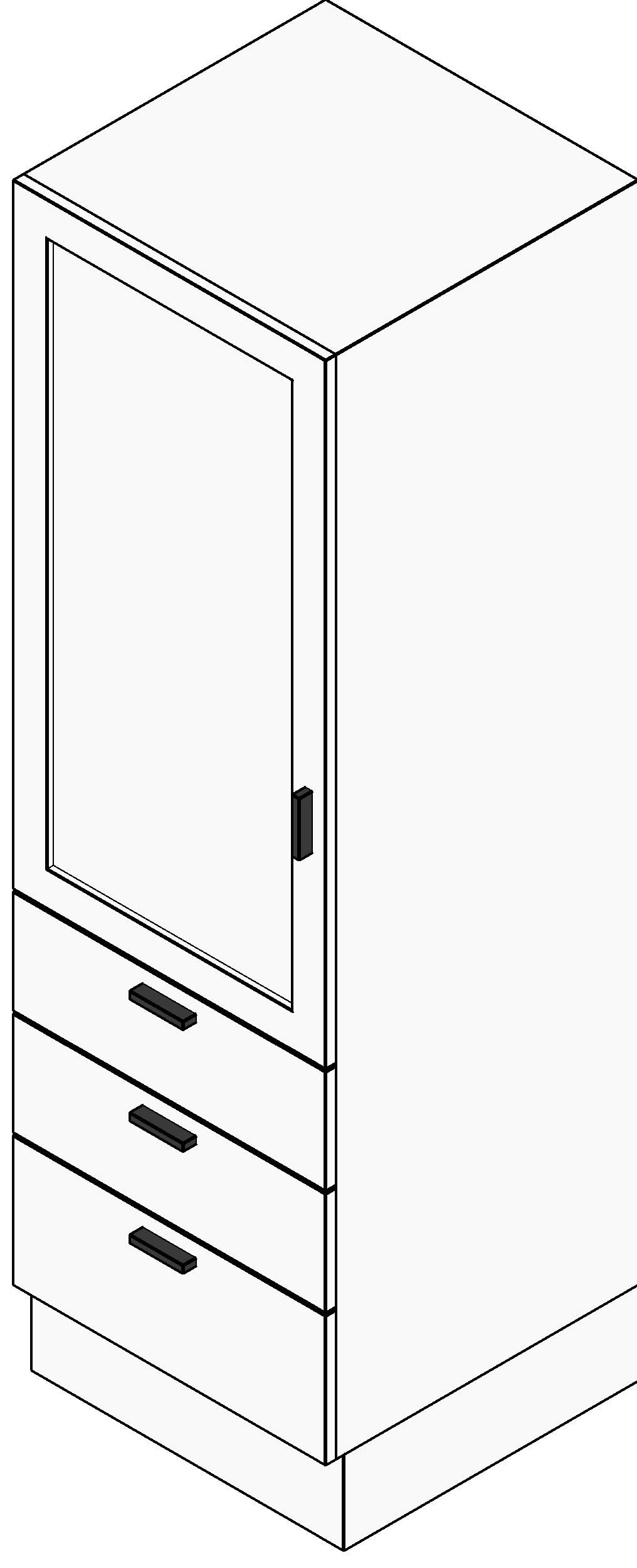 Tall Cabinet 4 revit family free download