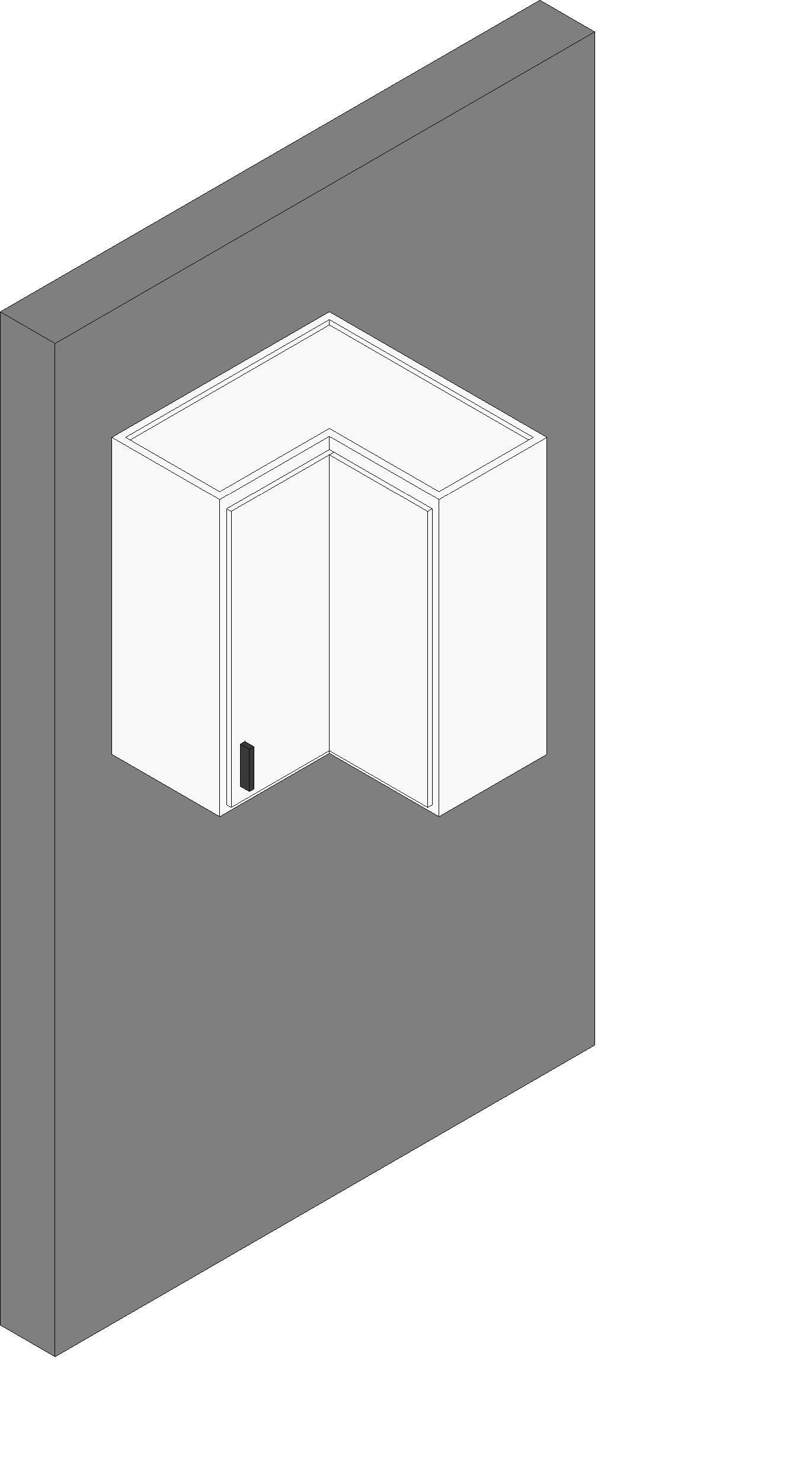 Upper Cabinet Corner revit family free download
