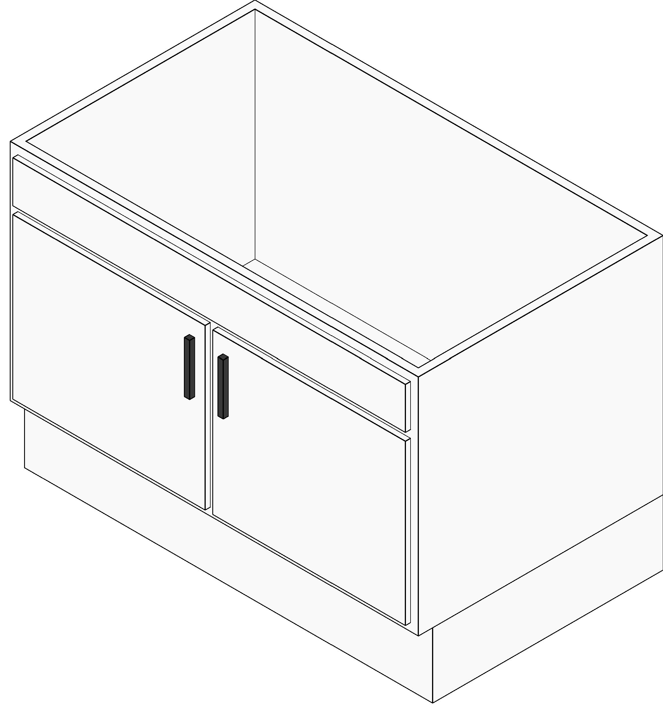 Vanity Cabinet 2 revit family free download