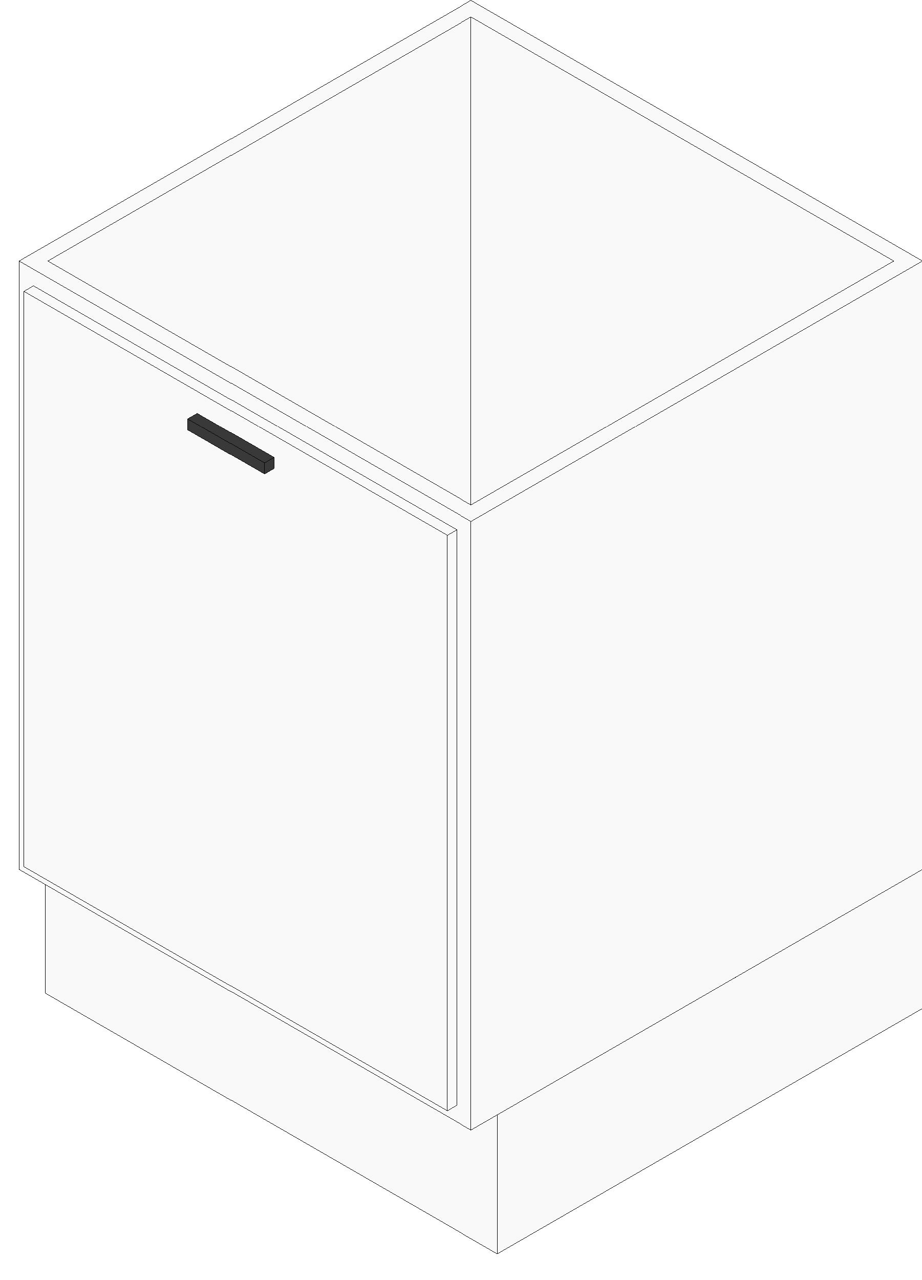 Vanity Cabinet Single Drawer revit family free download