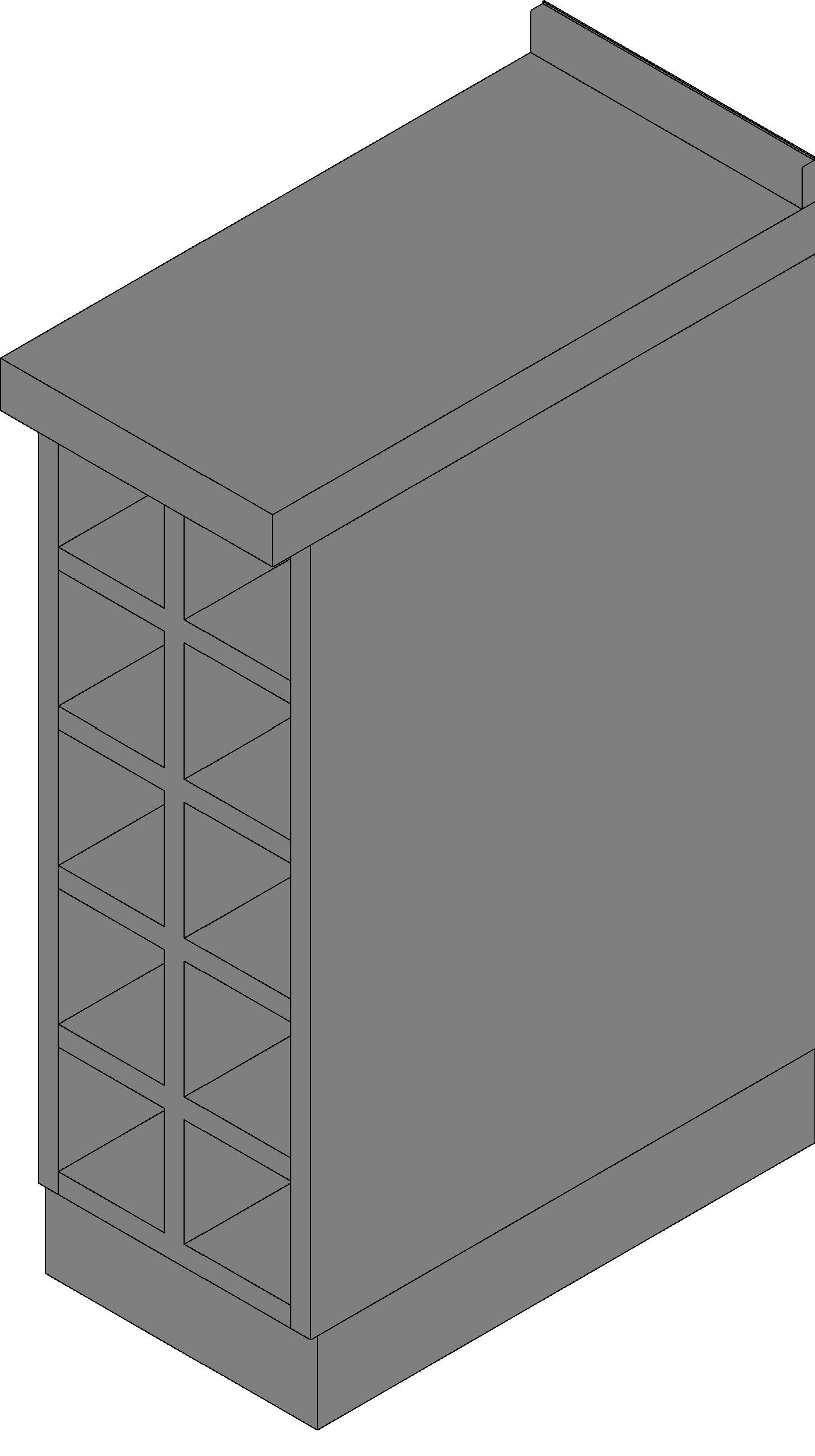 Wine Rack revit family free download