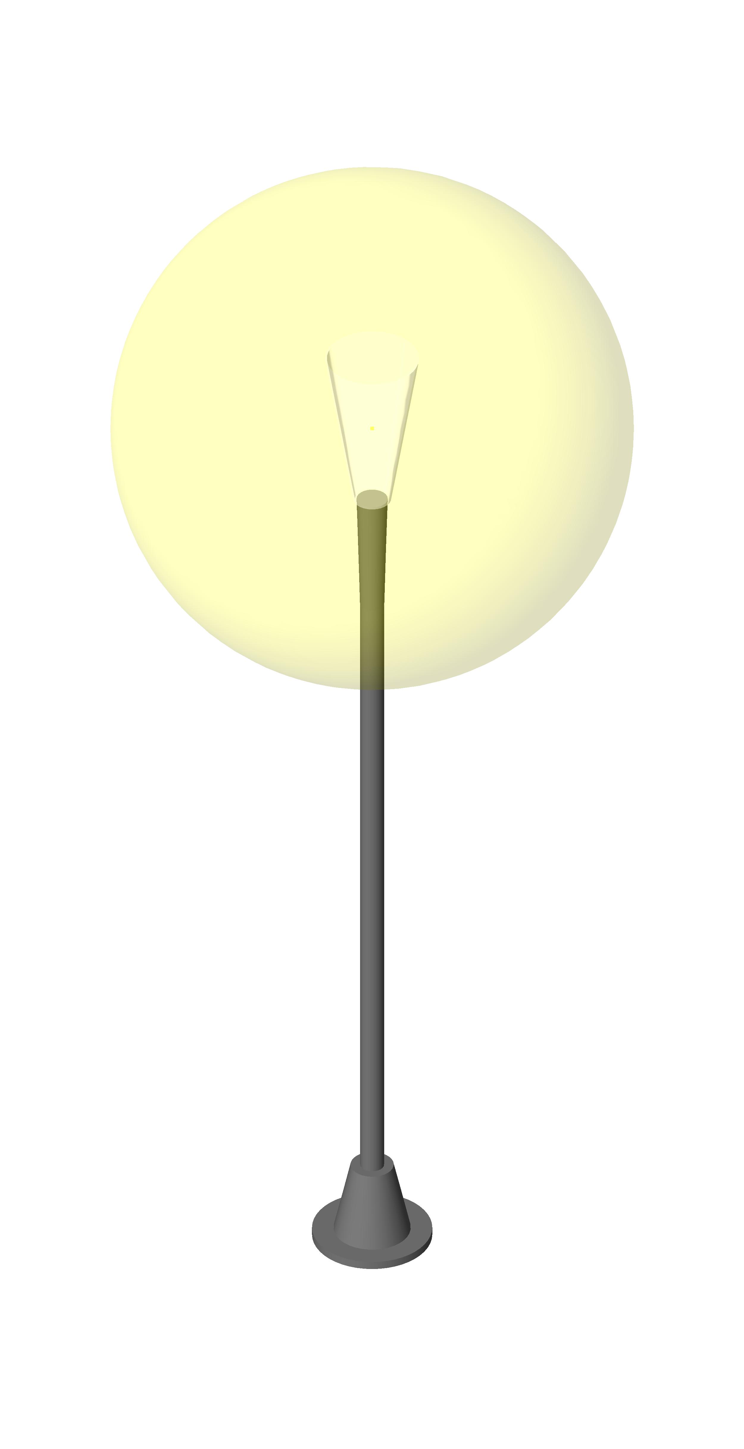 Floor Light Uplighter revit family free download