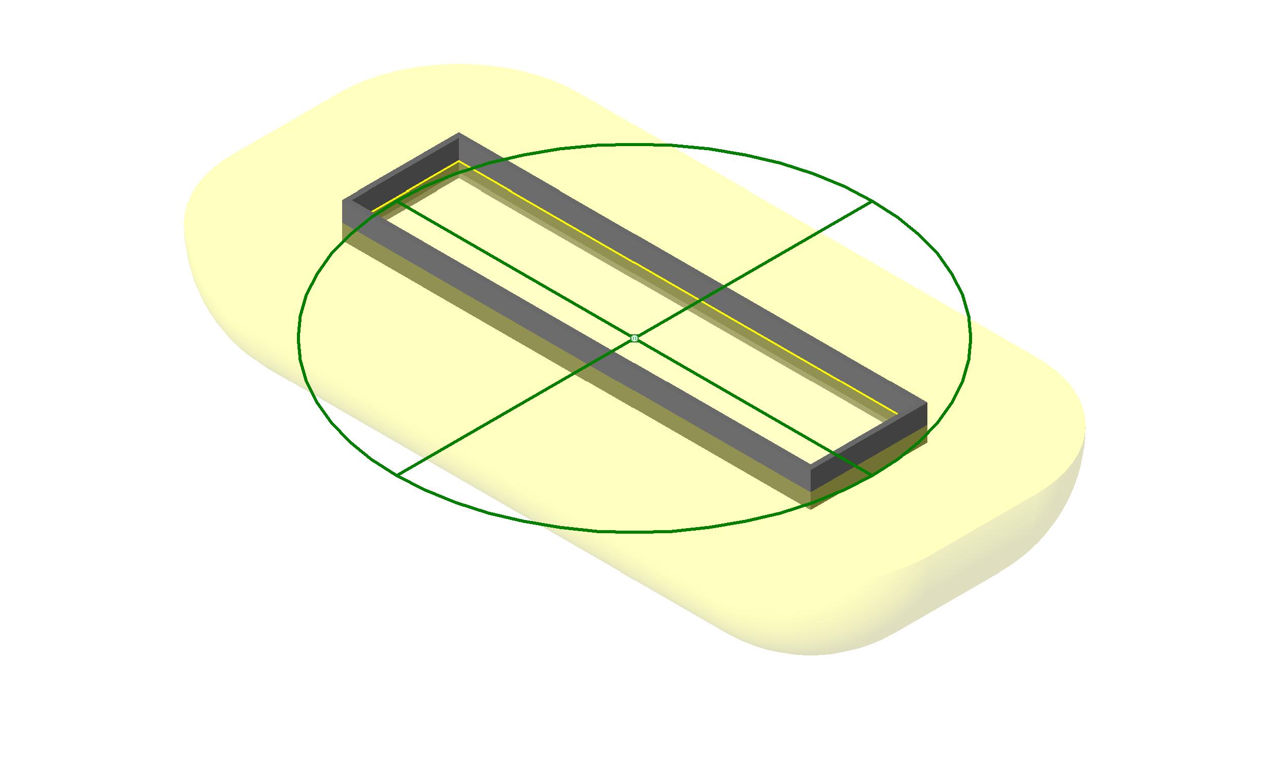 M Ceiling Light Linear Box revit family free download