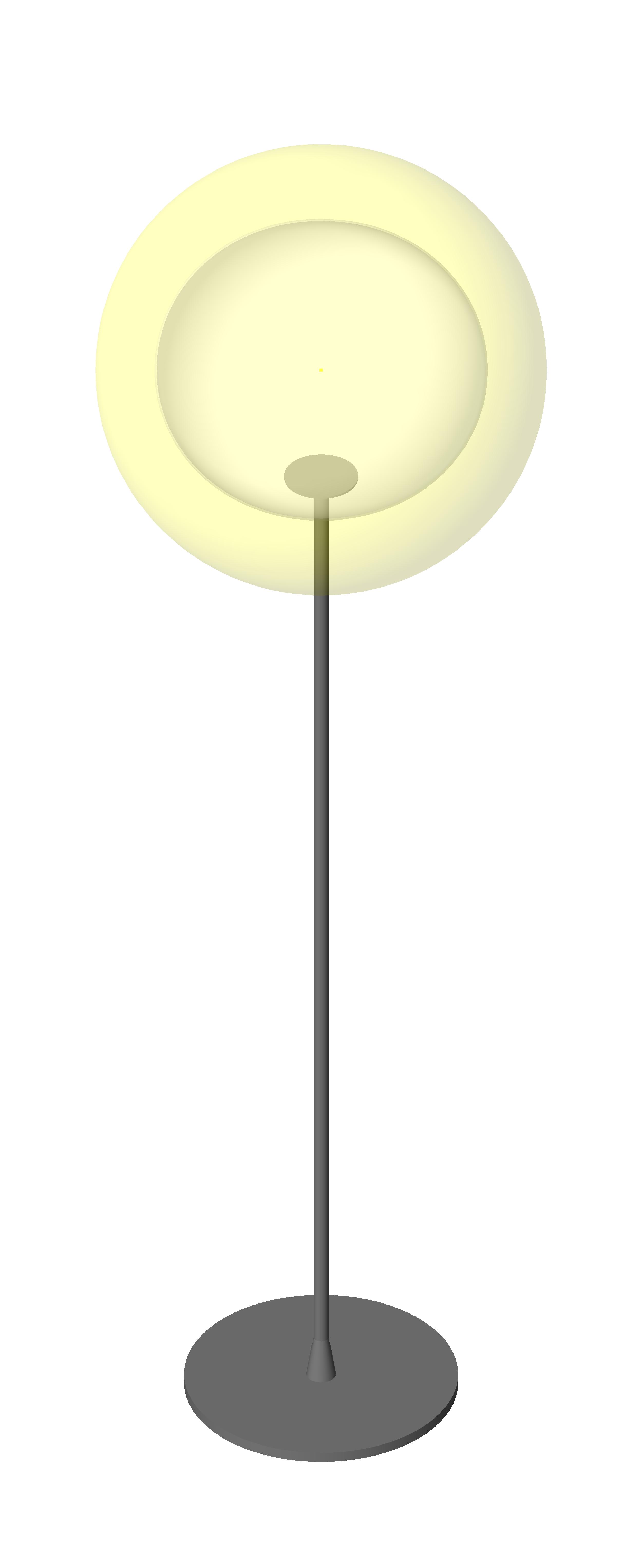M Floor and Table Lamp Sphere revit family free download