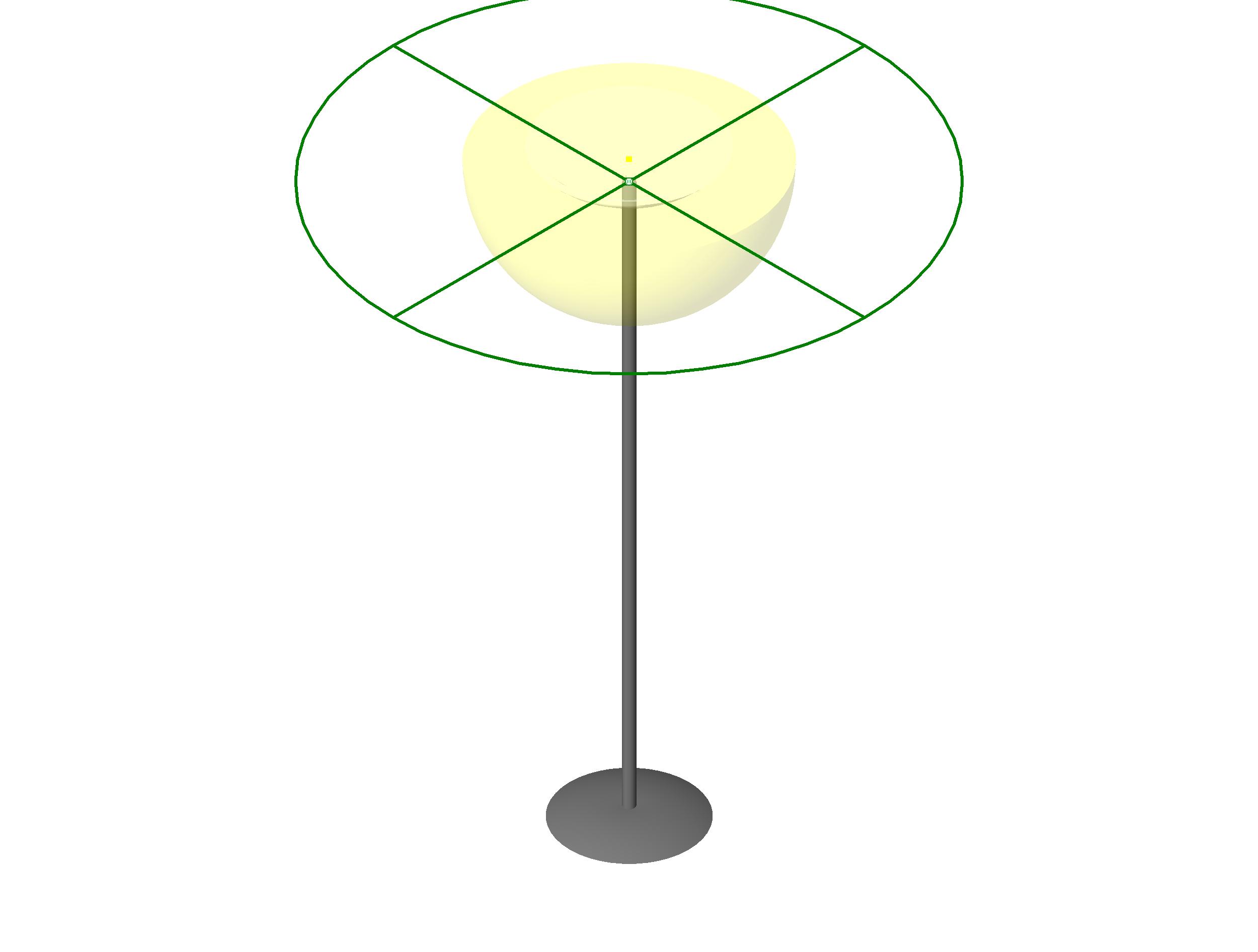 M Floor Lamp Torchiere revit family free download