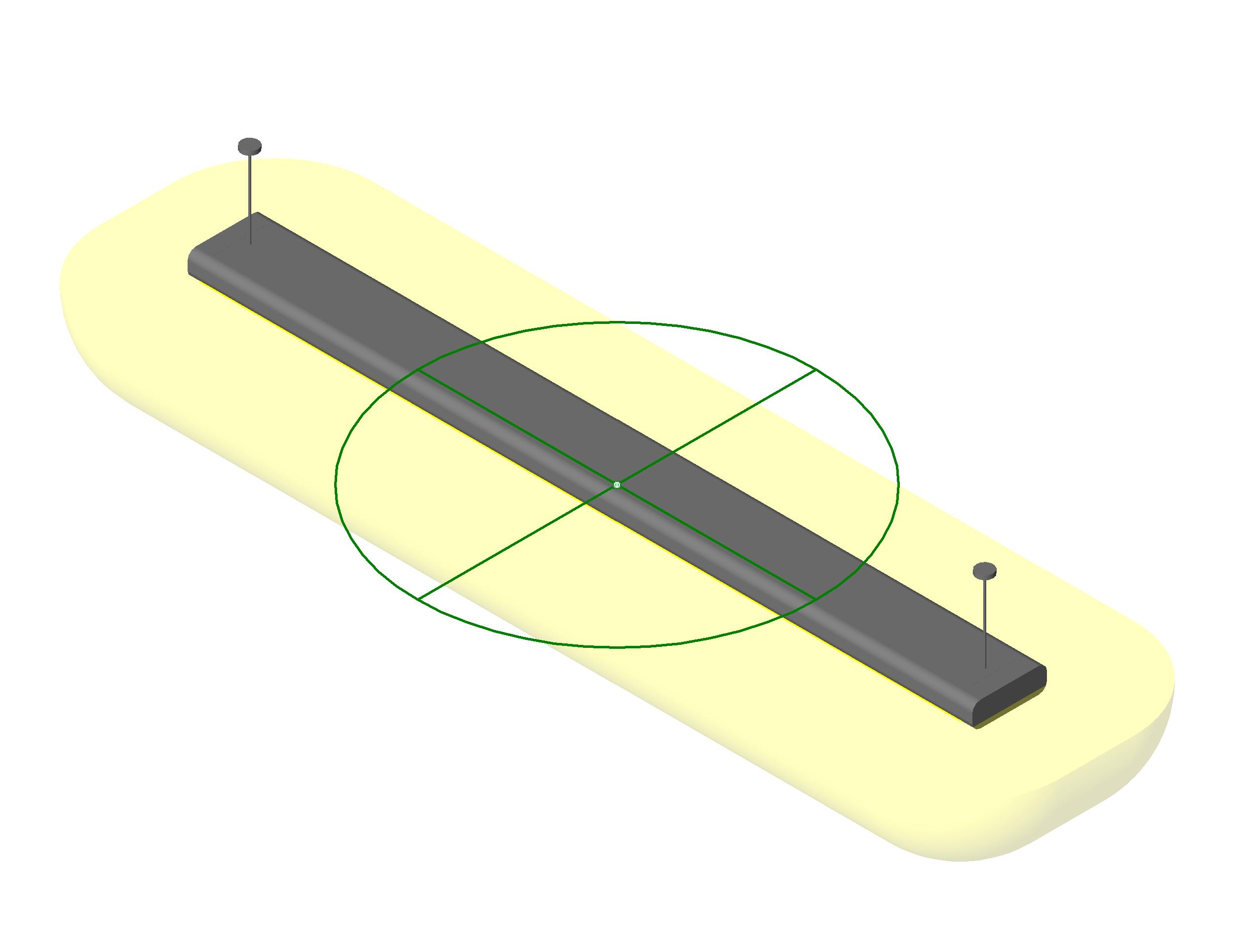 M Pendant Light Linear 2 Lamp revit family free download
