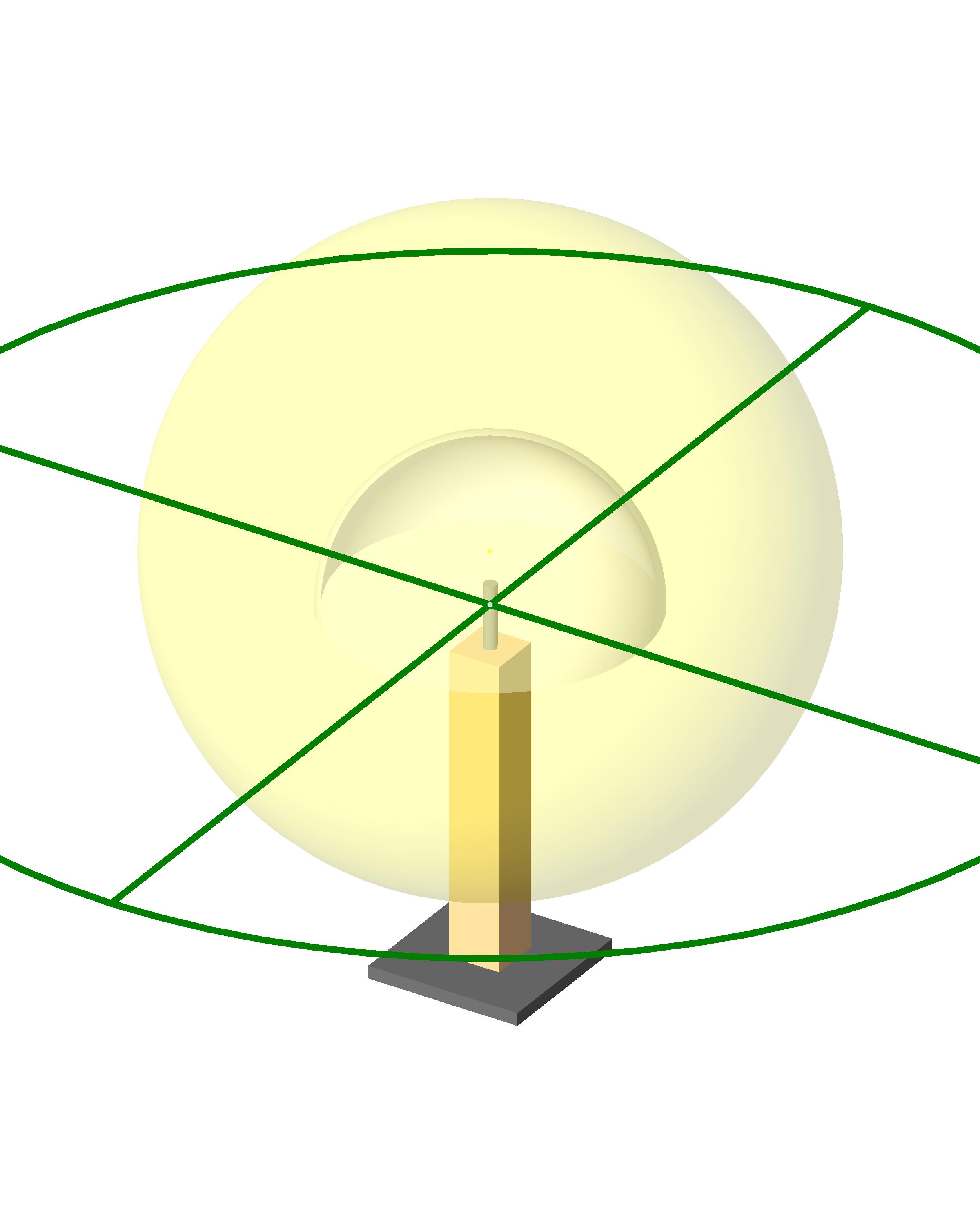 M Table Lamp Hemispheric revit family free download
