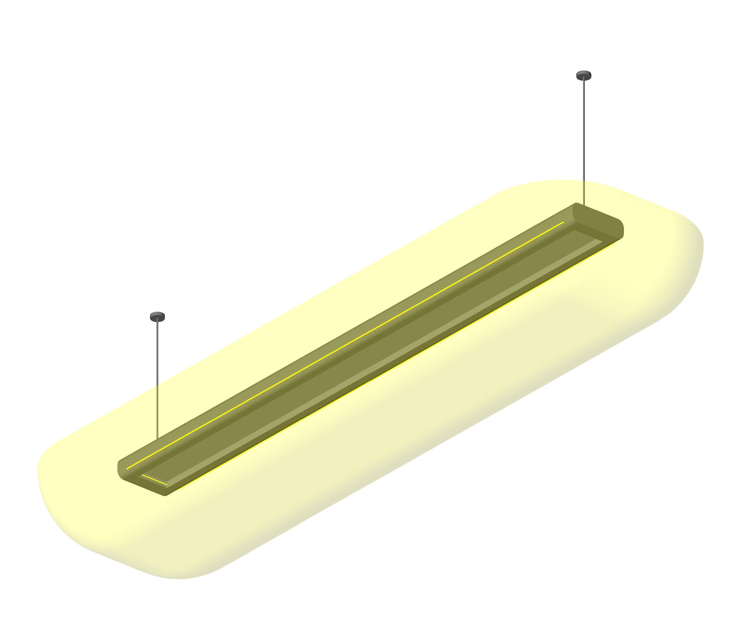 Suspended Linear Light 2 revit family free download