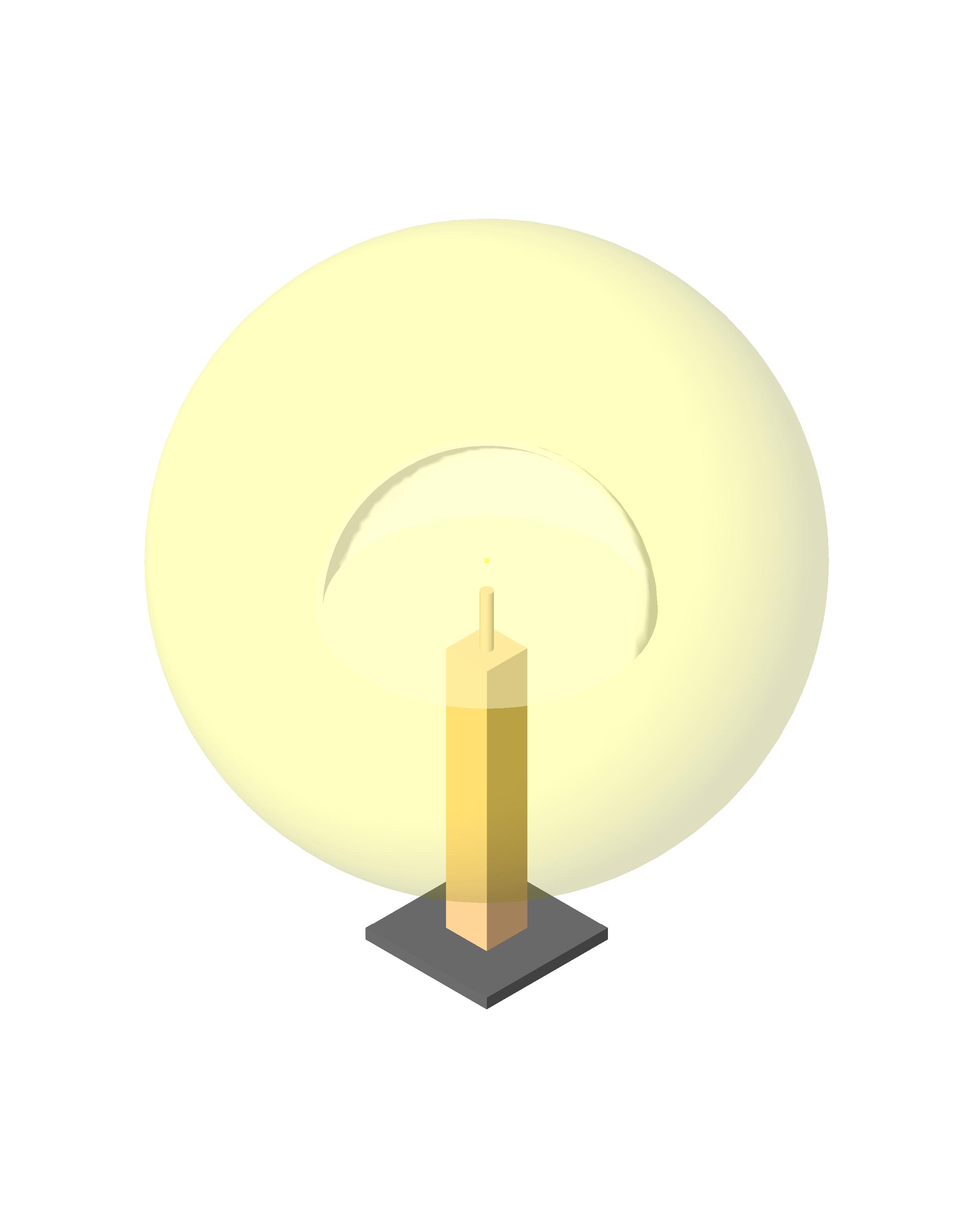 Table Lamp 2 revit family free download