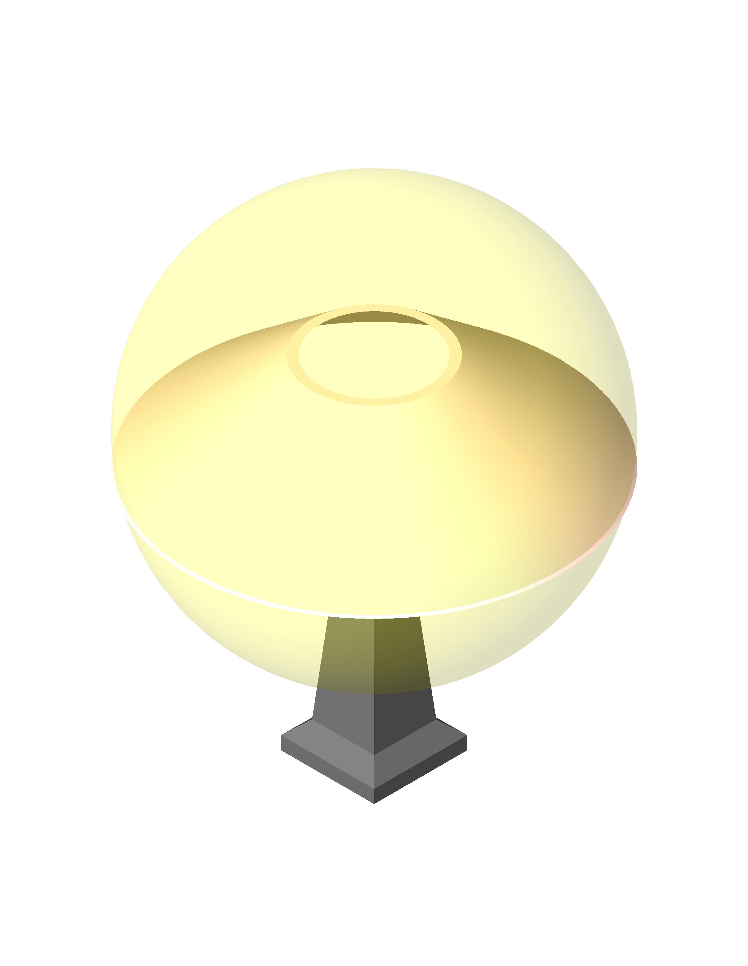 Table Lamp 4 revit family free download
