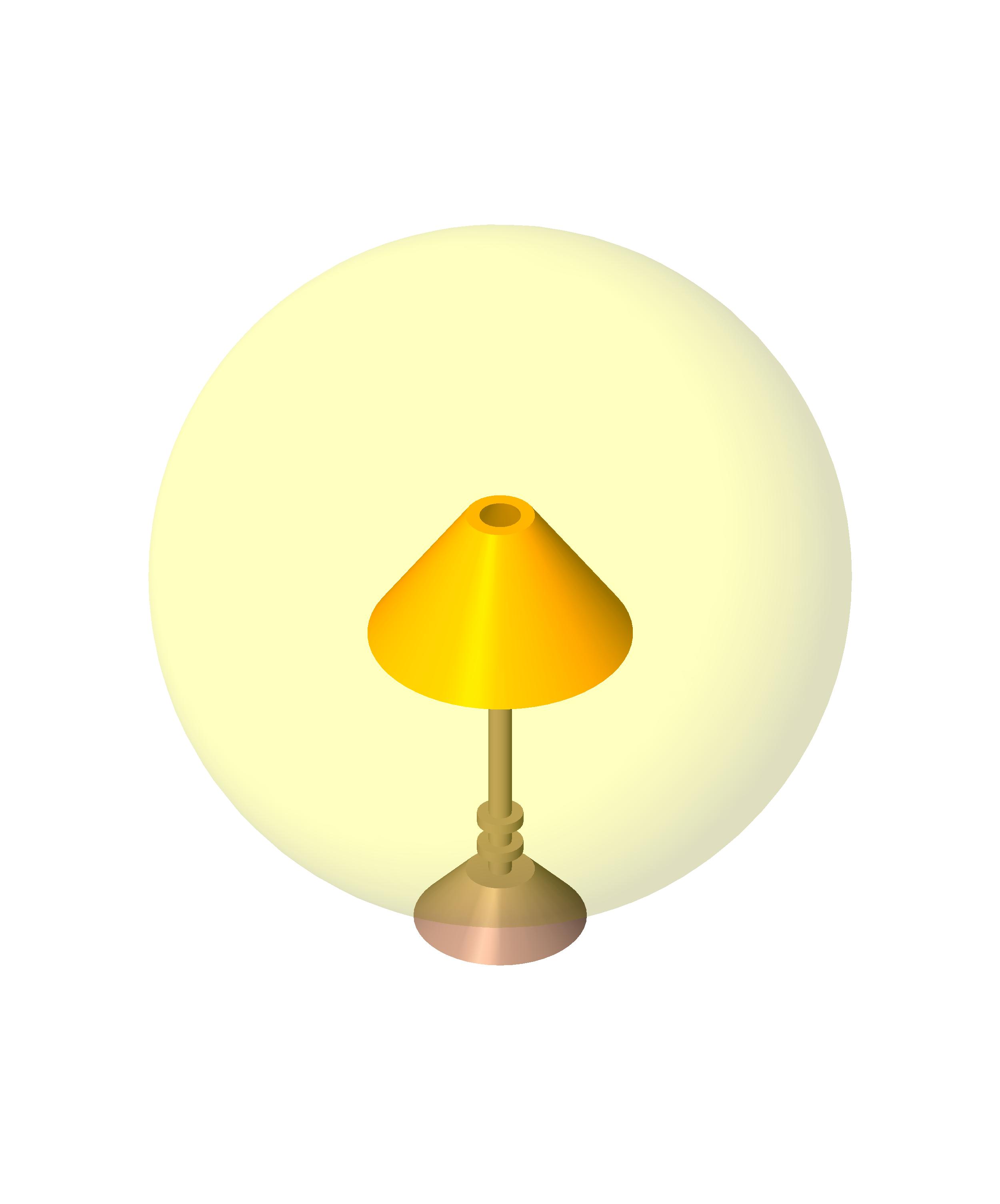 Table Lamp 9 revit family free download
