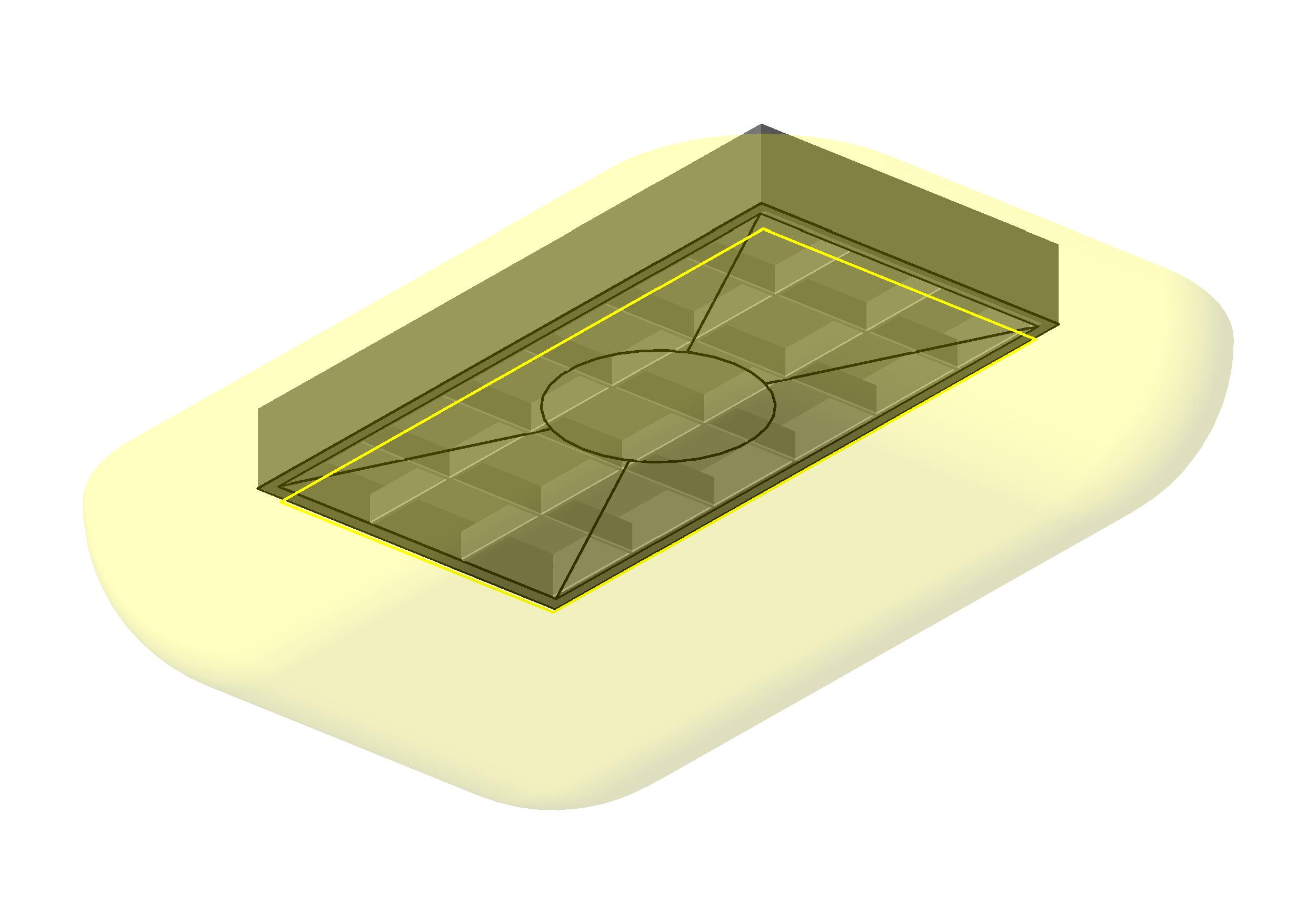Troffer Parabolic Rectangular revit family free download