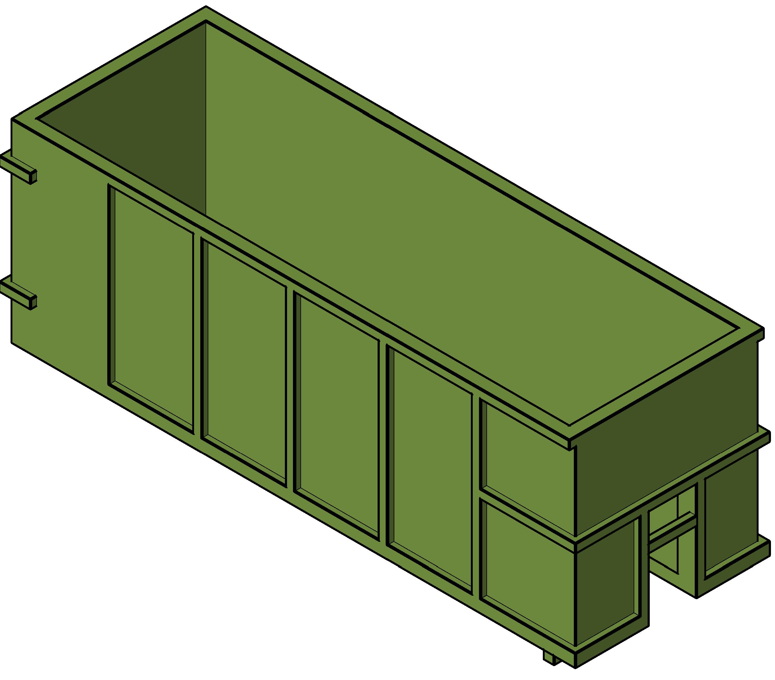 Waste Container revit family free download
