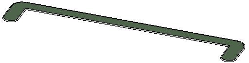 M Parking Island Single Sided revit family free download