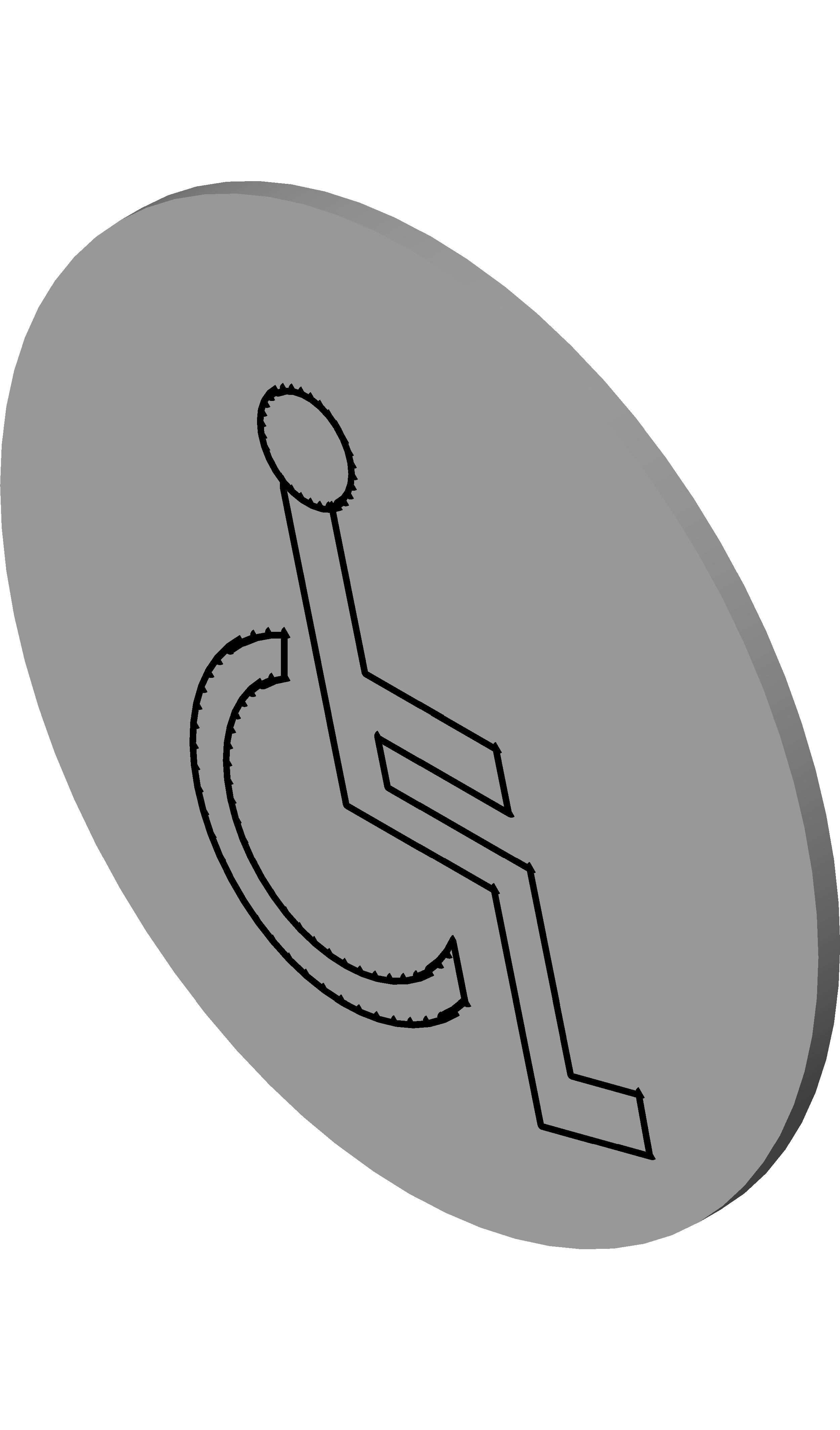 Signage Disabled revit family free download